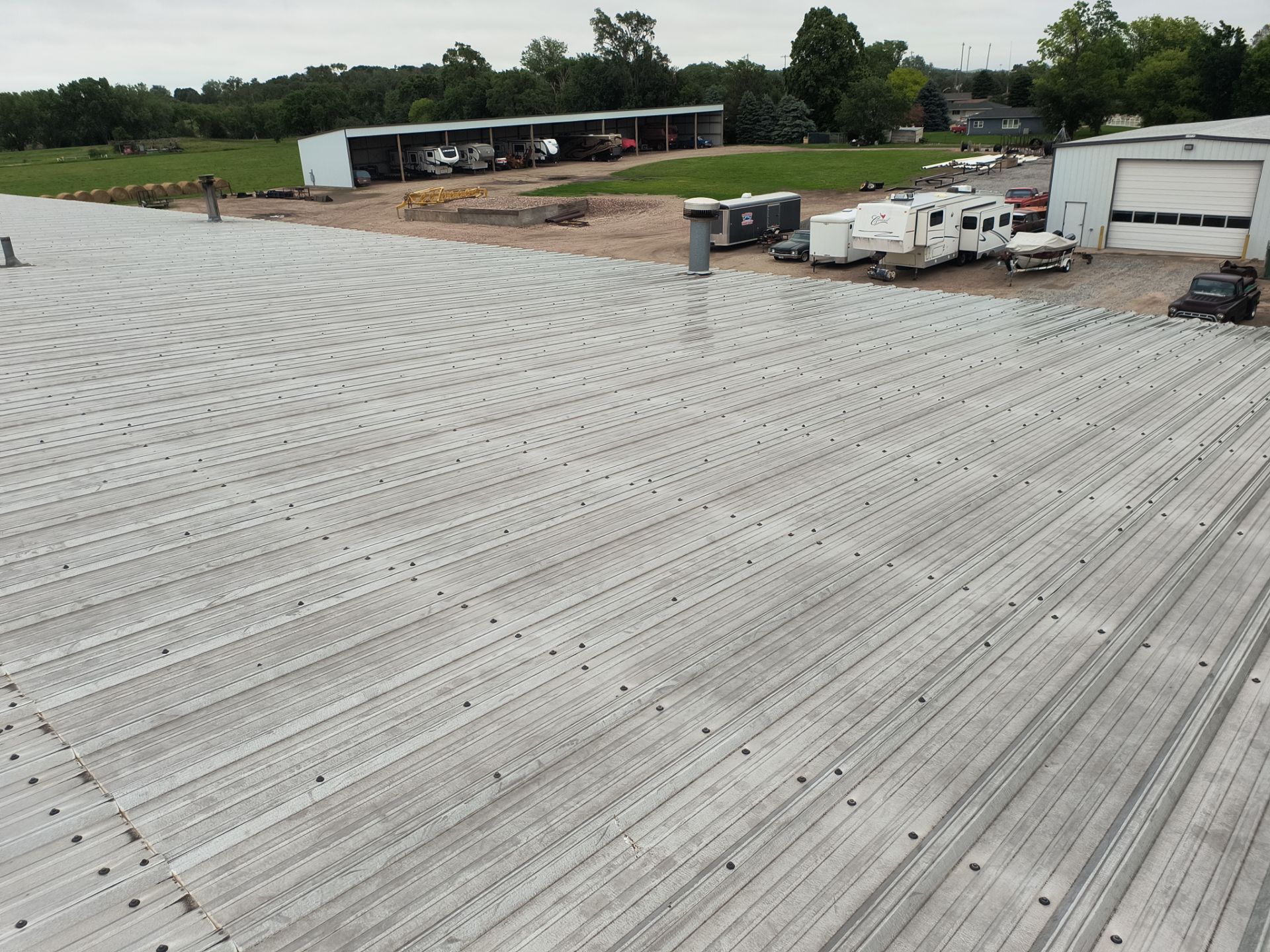 Metal Roof Restoration - Minden, NE by Tillotson Enterprises