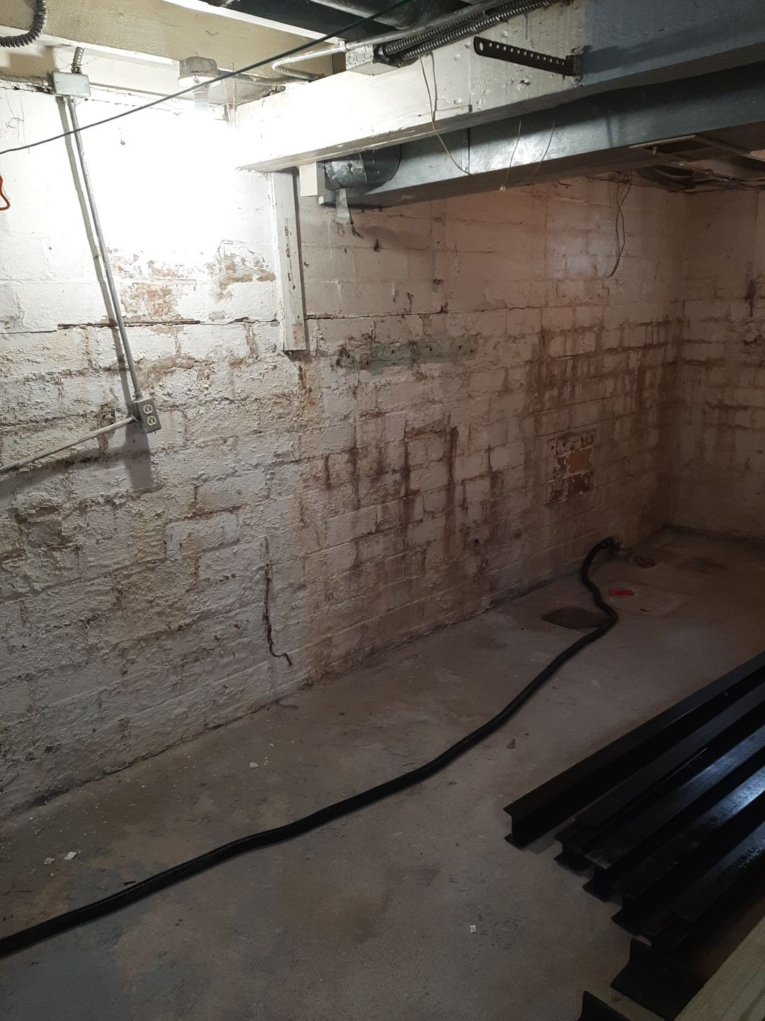 Basement Wall Rebuild with Exterior Waterproofing by Toledo Basement Repair