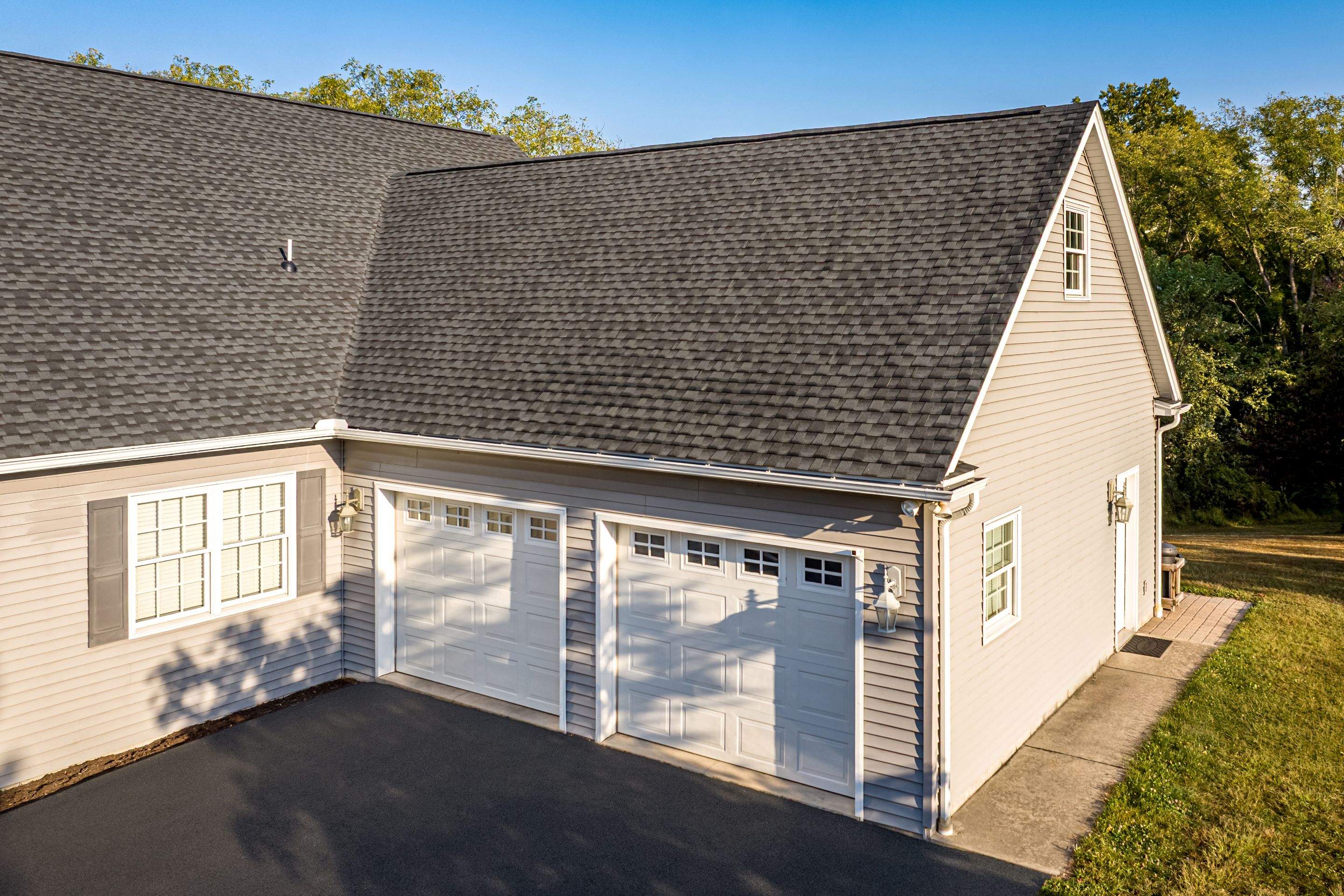 Full Vinyl Siding Replacement and Shingle Roof Install in Millersburg by Esh Builders