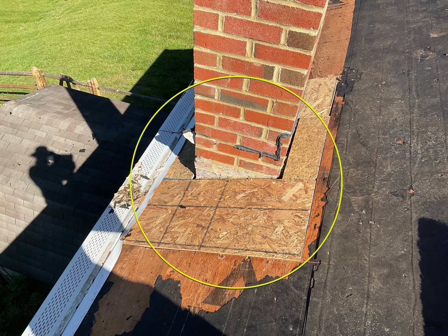 Residential Roofing Installation using Landmark Shingles Color Weatherwood by Alpha Design Services