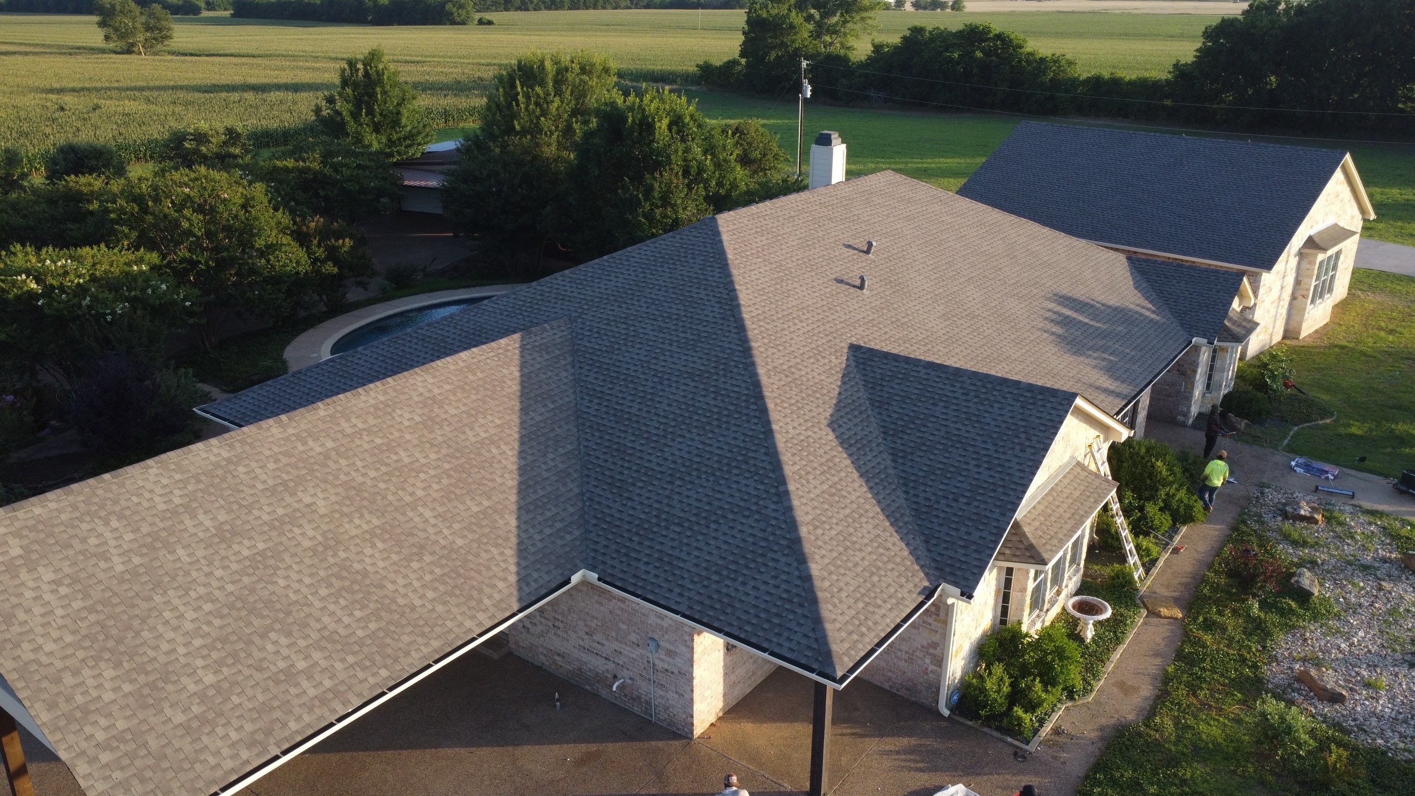 Hail Damage Roof Replacement — McGregor, TX by ROAM Roof & Solar