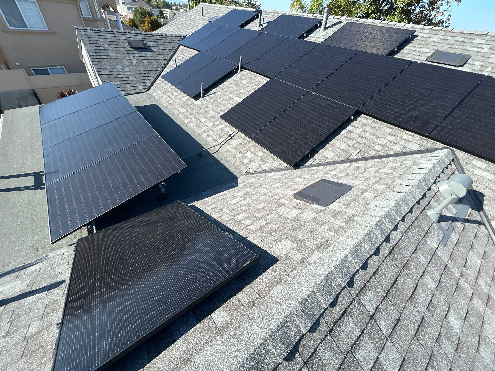 24-Panel Solar Installation and Electrical Service Upgrade in Los Angeles by AWS Solar
