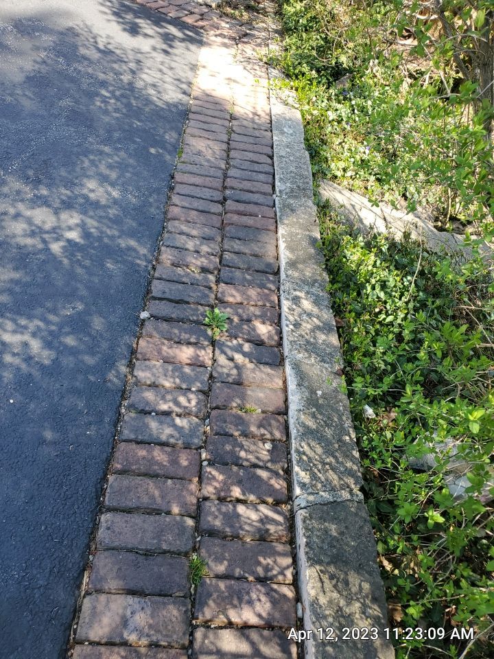Winnetka, IL bluestone patio cleaning by Northern Power Washing LLC.
