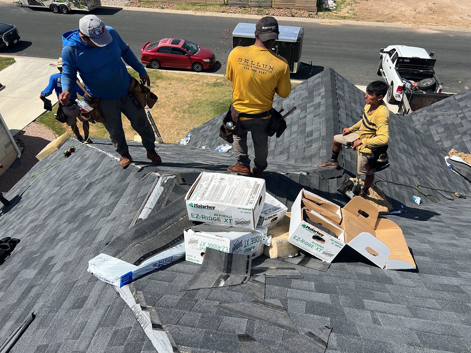 Fredericksburg Residential Roof Replacement and Custom Cedar Privacy Fence by Caliber Restoration LLC