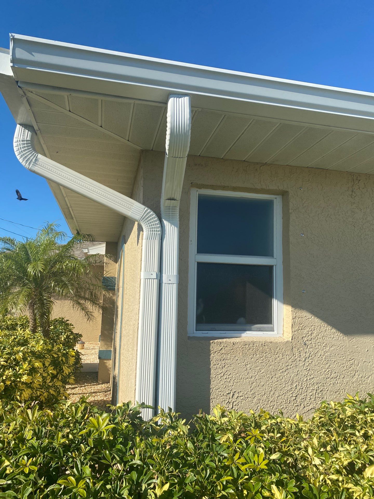 Seamless Gutter Installation Before Rainy Season in Cape Coral FL by Gutter Professors