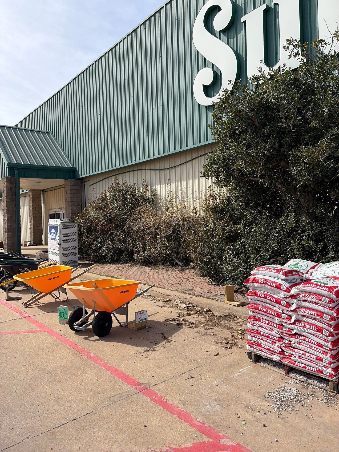 Shrub Removal by Clays Services Inc