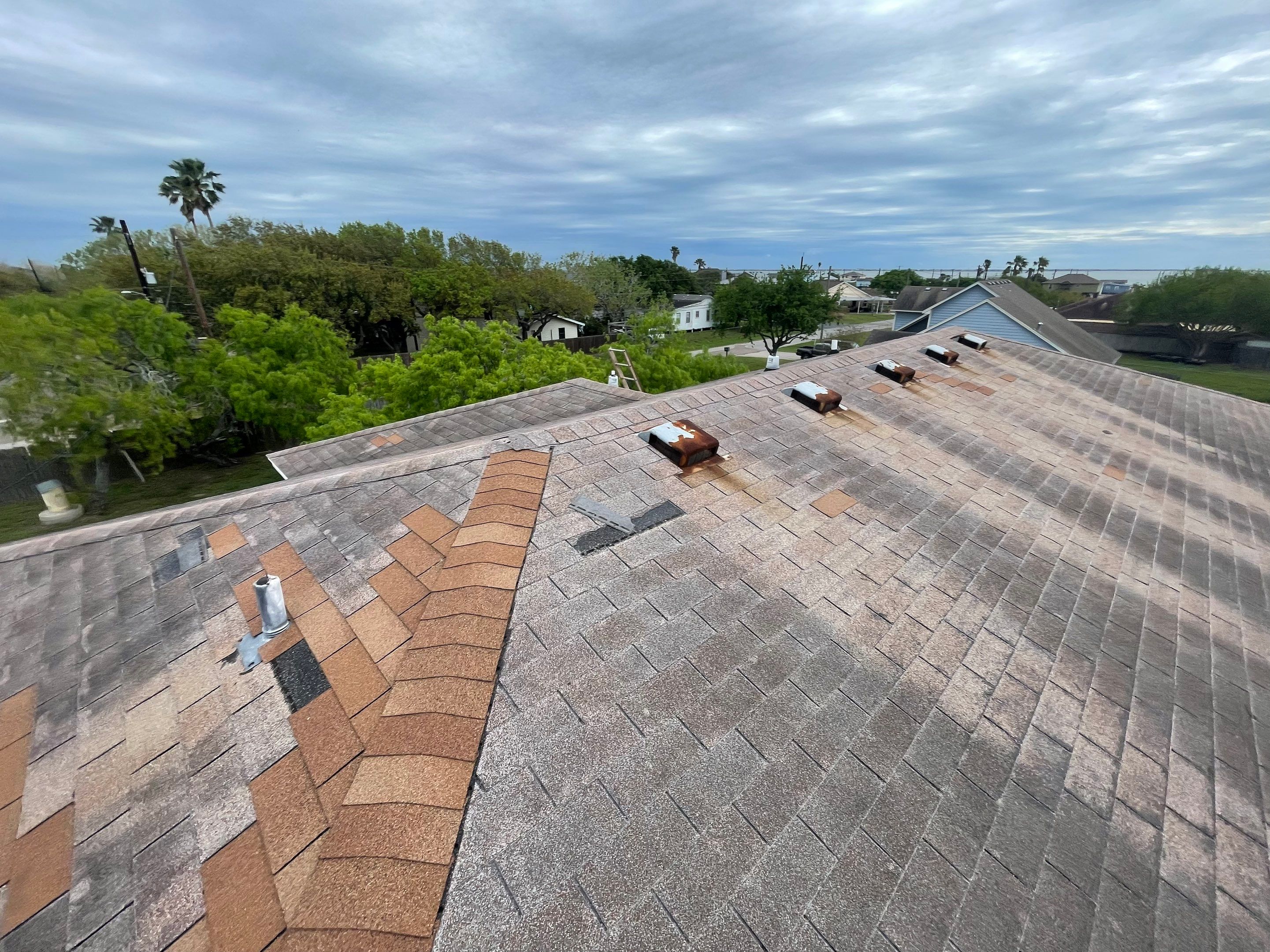 Residential Roofing Installation using IKO Cambridge Dual Gray by Lighthouse Roofing