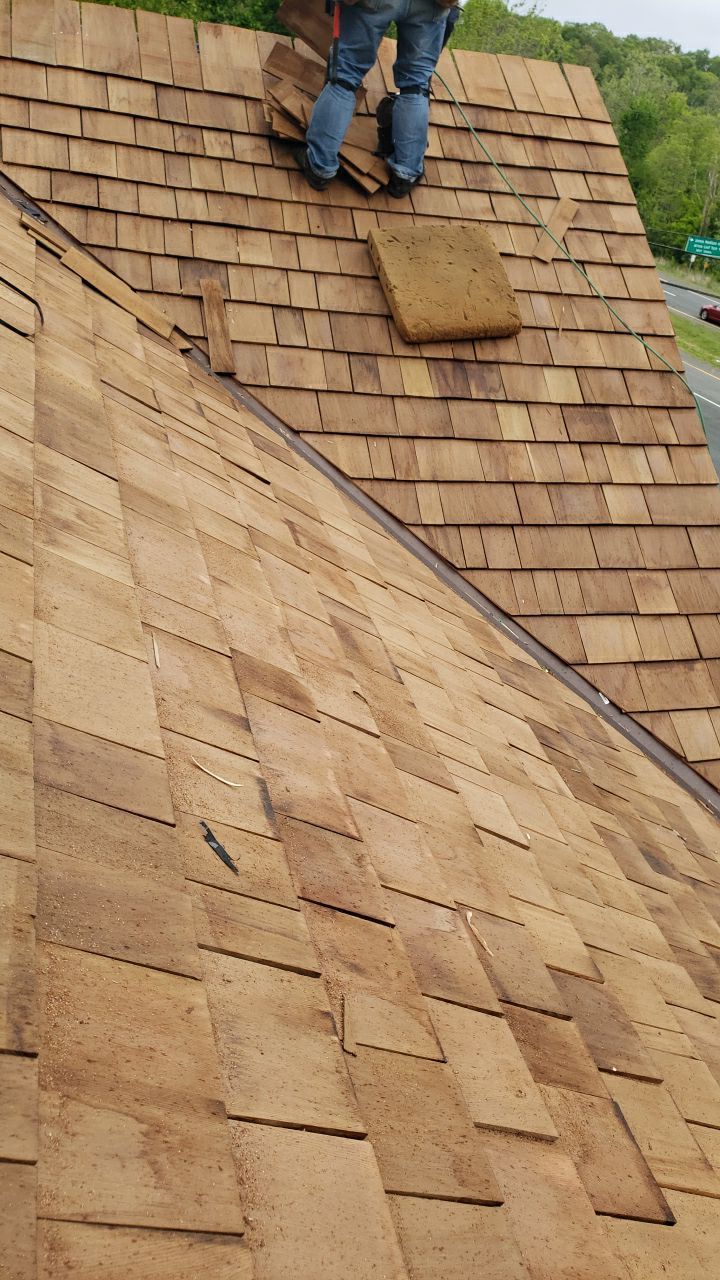 Gainesville Historic Structure: Western Red Cedar #1 Perfection G&R CCA Cedar Shakes by RM Banning, Inc.