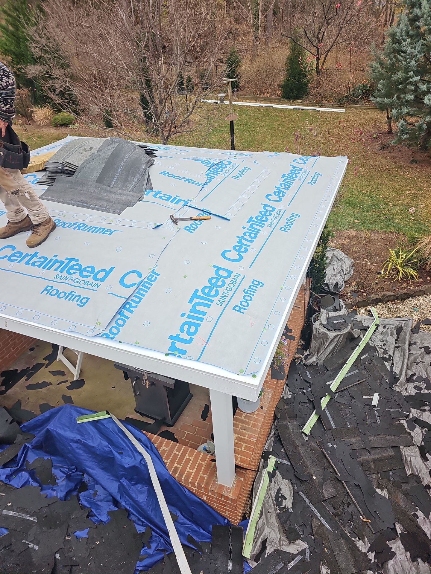 Roof Replacement - Colonial Slate by Winchester Roofing
