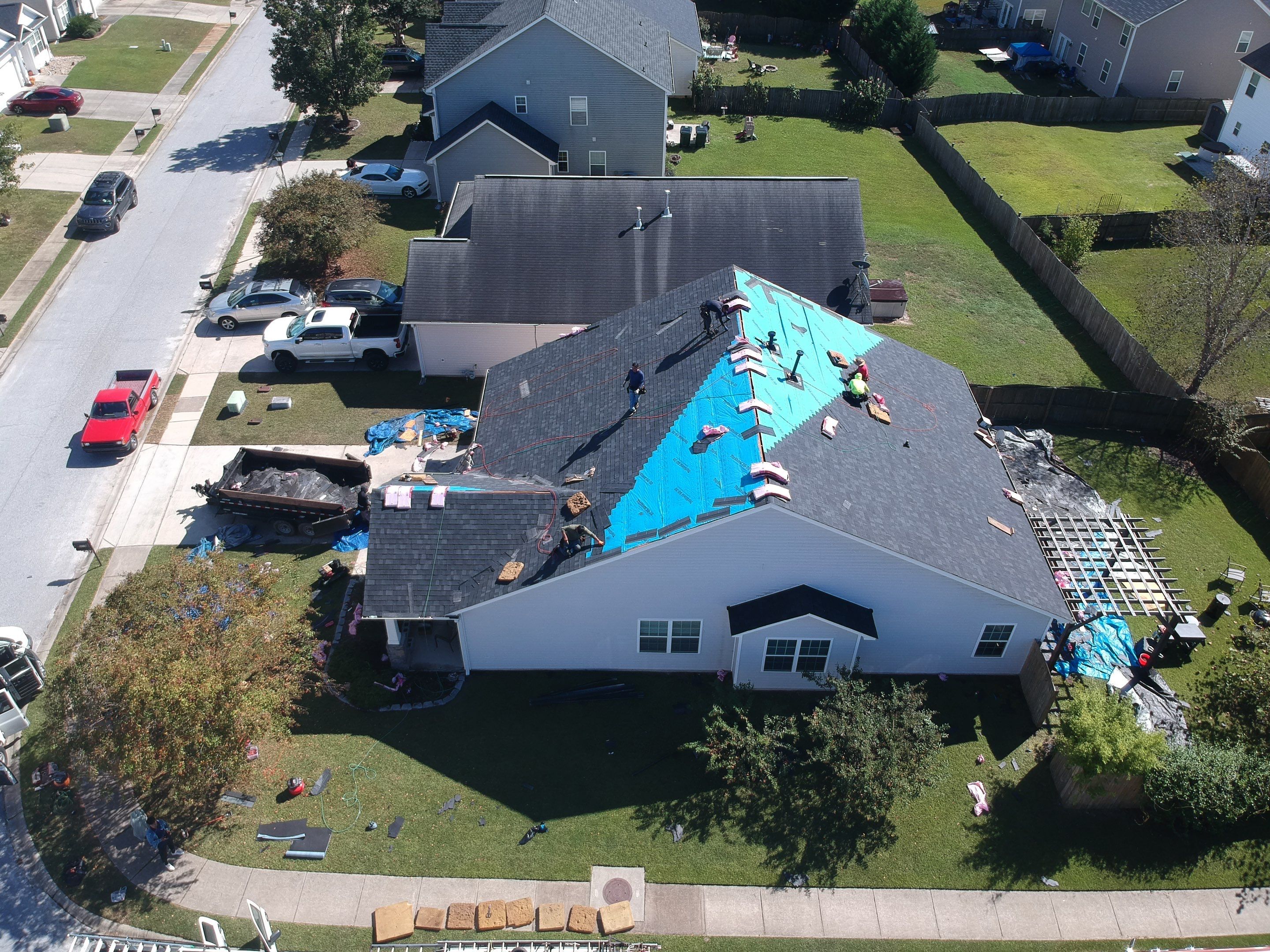 Project in Lexington, SC by United Roofing LLC