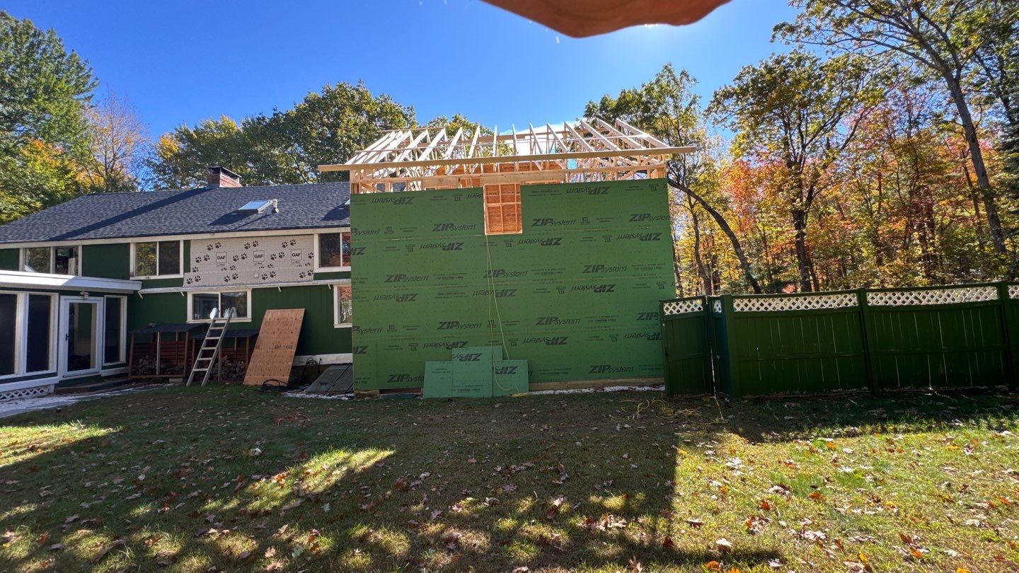 Custom ADU Construction with Vaulted In-Law Suite – LP SmartSide®, ZIP System® & Harvey® Windows by Sensible Home Solutions