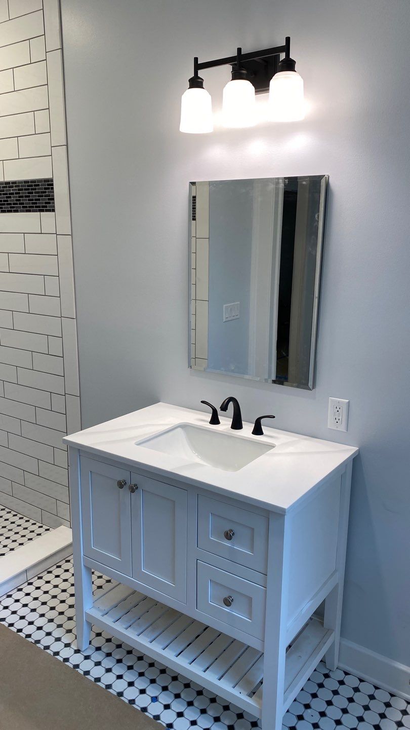 Bathroom and Laundry Remodel by Ivy Lea Construction