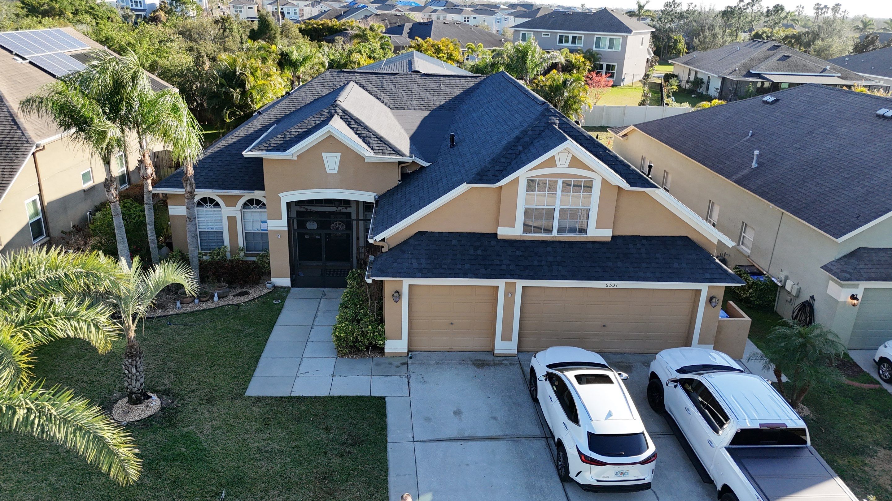 Roof Replacement in Apollo Beach FL. by Steadfast Roofing 