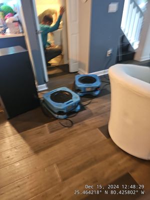 Water damage restoration