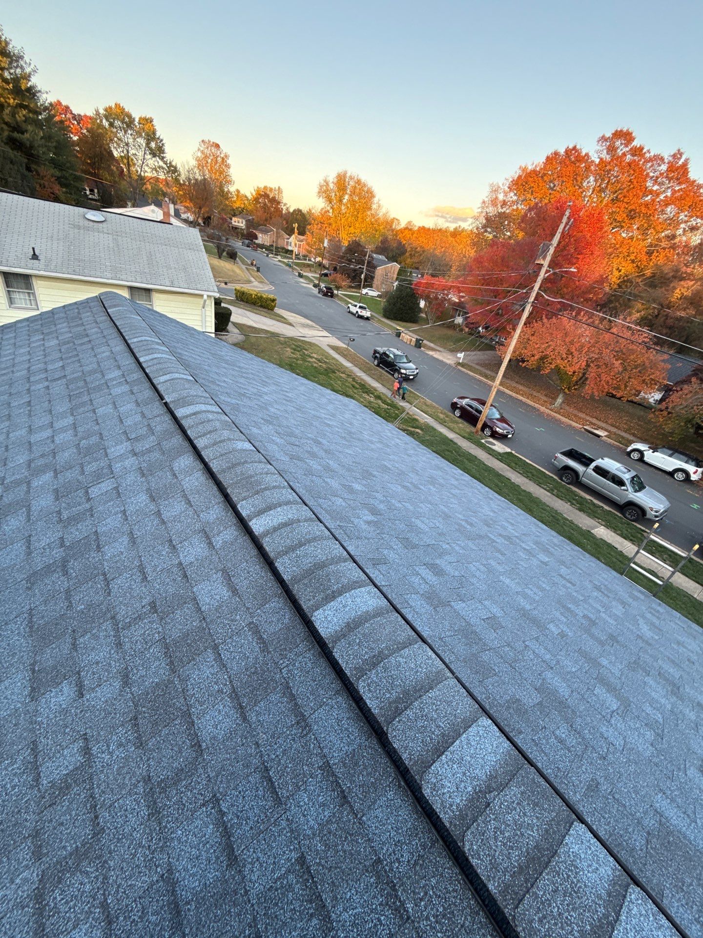 Faifax : Residential Roof Replacement with CertainTeed Landmark Pro in Max Def Coastal Blue  by RM Banning, Inc.