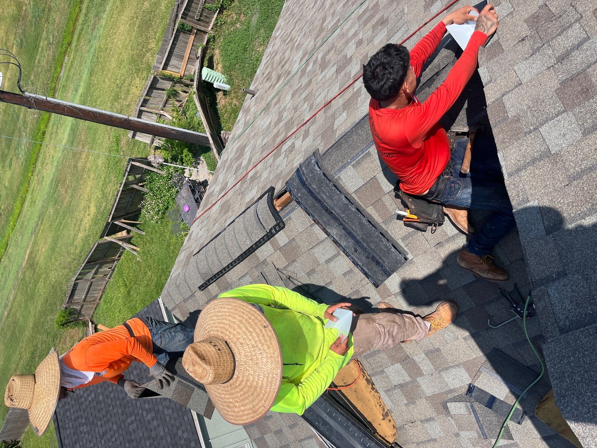 Residential Roofing Installation using Owen's Corning Duration (Lifetime) Shingles by Roof Repair Company