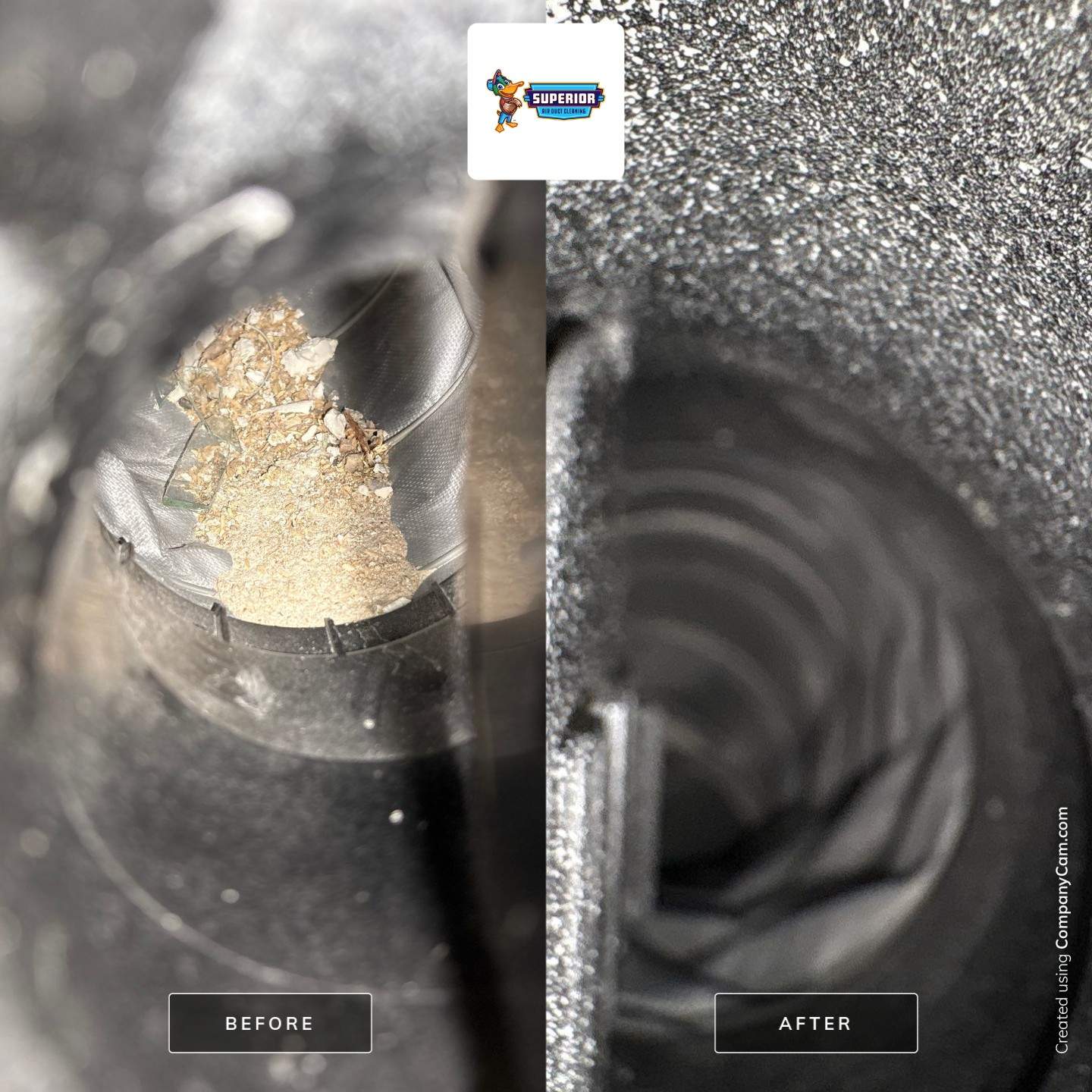 Air Duct Cleaning With a Vacuum Truck in Beaver Falls, PA by Superior Air Duct Cleaning