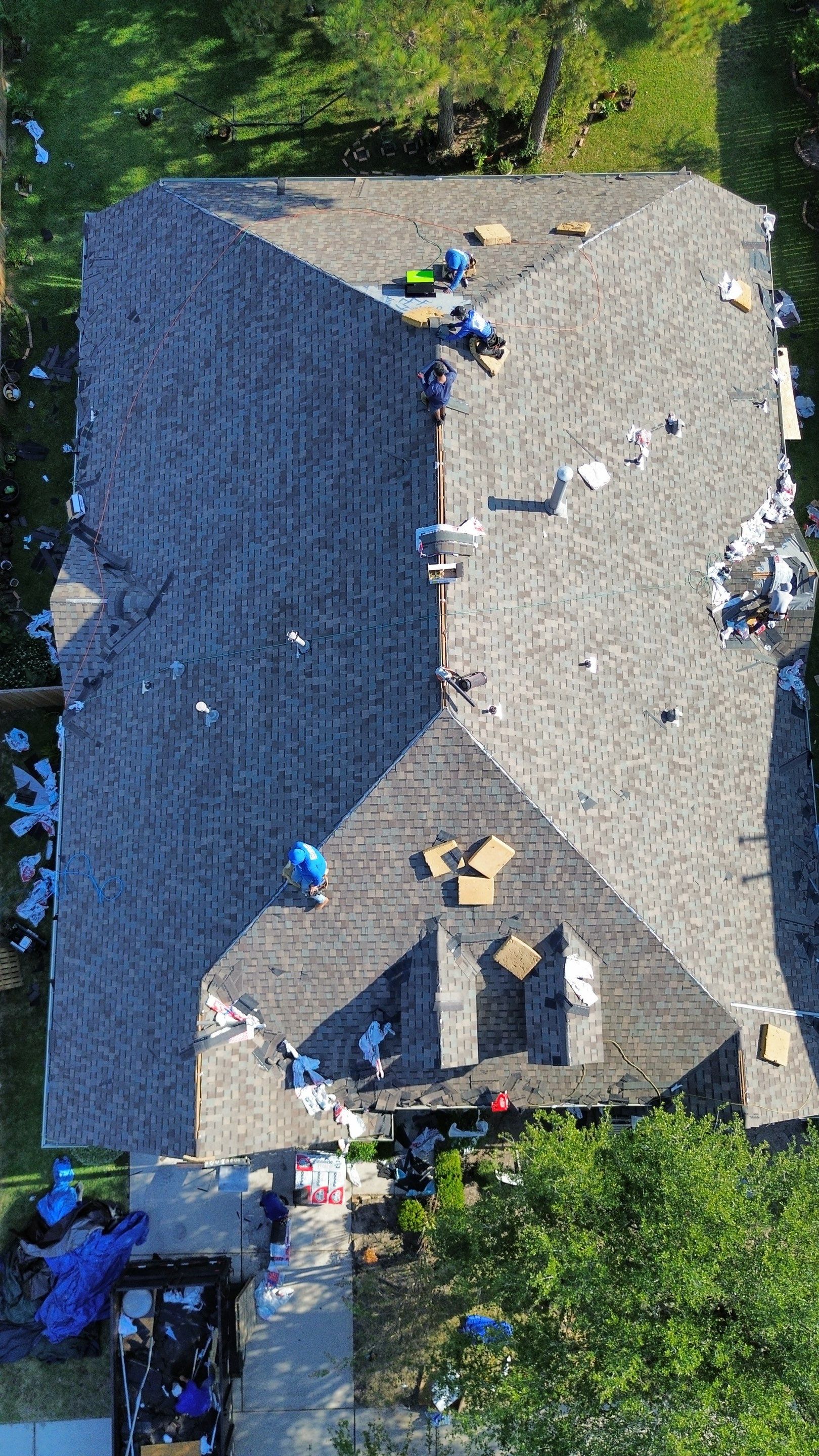 Roof Remplacement with Atlas shingles by CAP Roofing and Construction LLC
