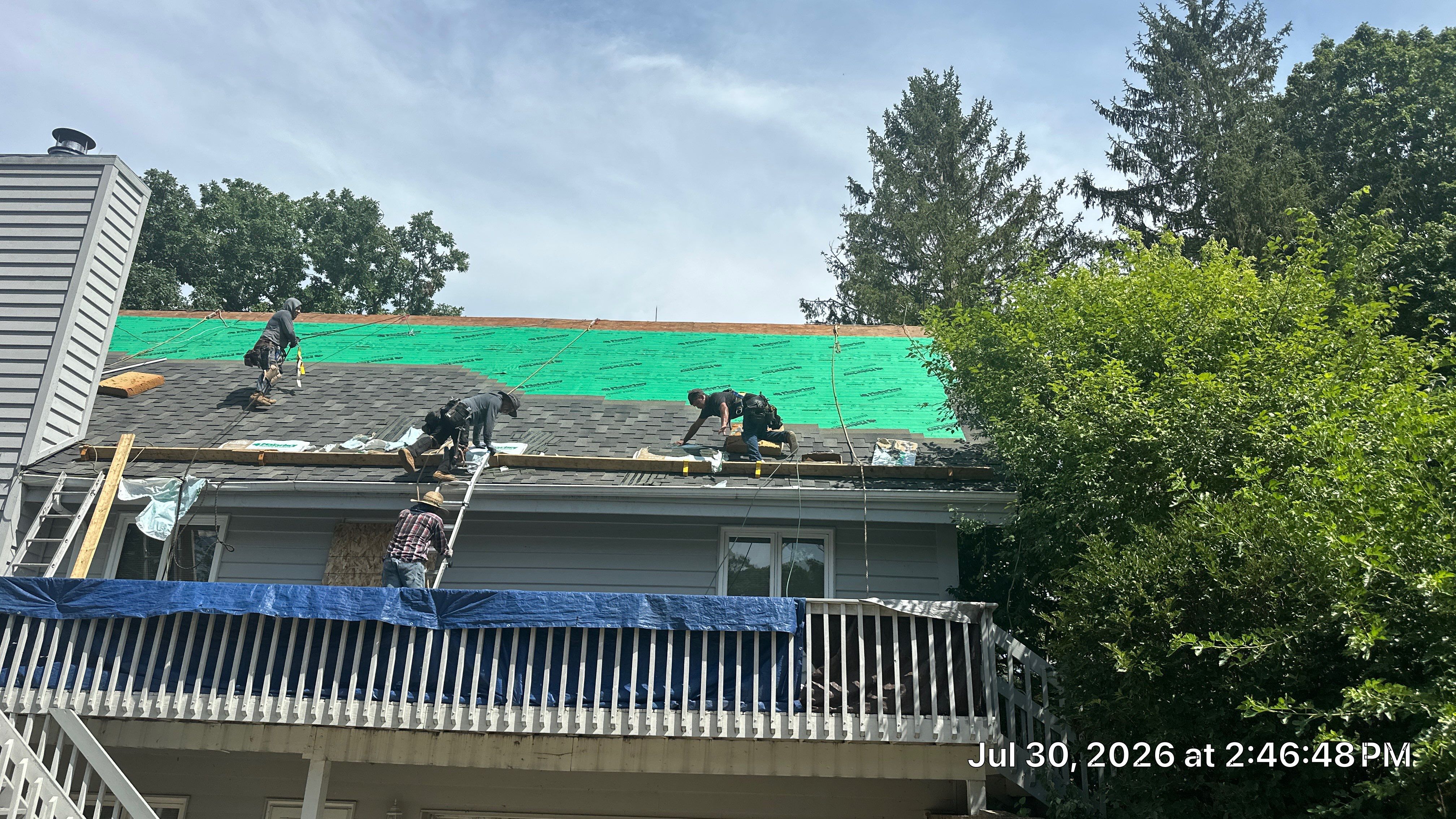 Residential Roof Replacement with Malarkey Windsor Shingles in Davis by Mr Roof & Remodeling Co