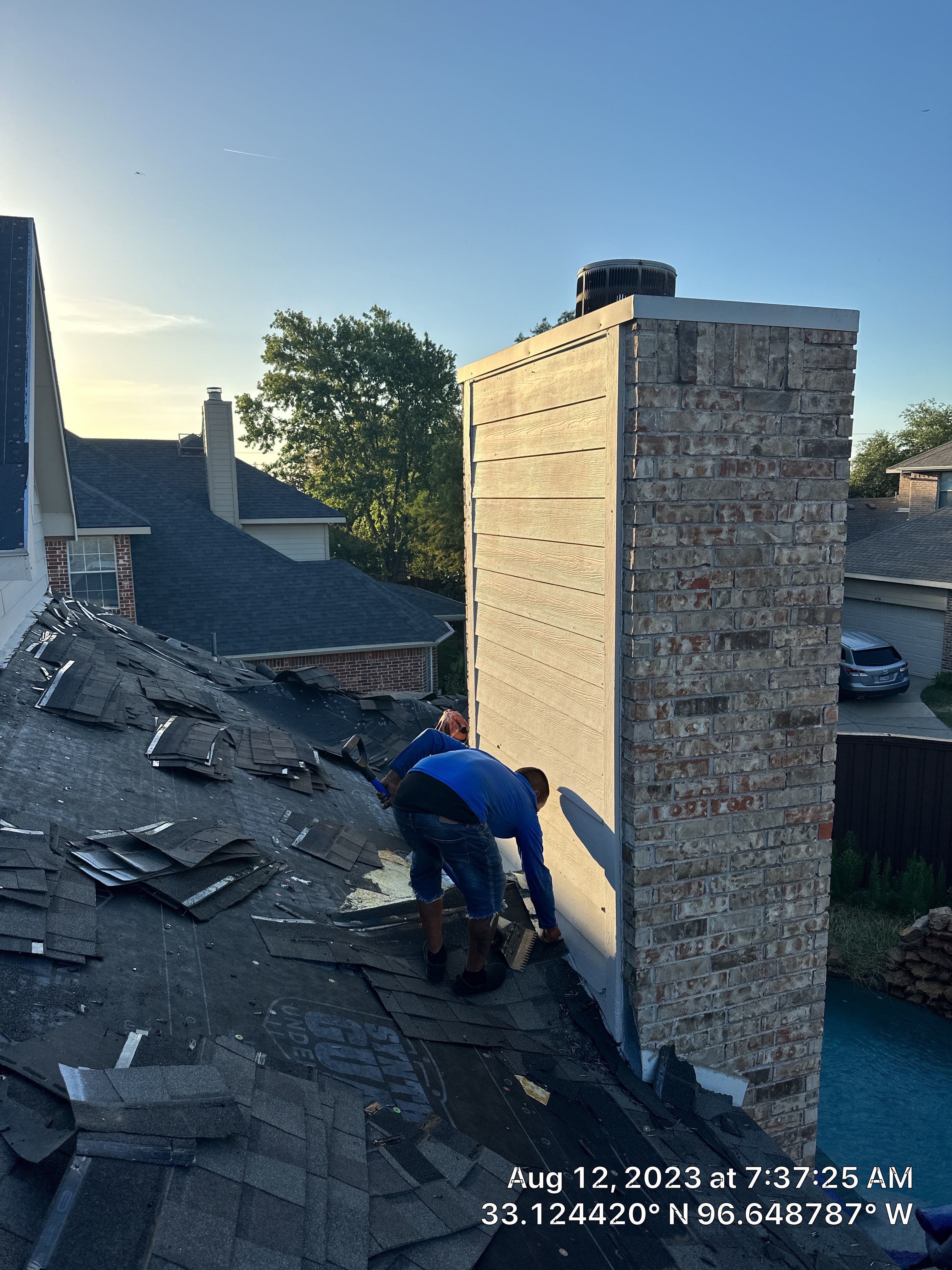 Property Repairs After Hail Storm Plano Texas by Eminent Roofing & Auto Hail Repair