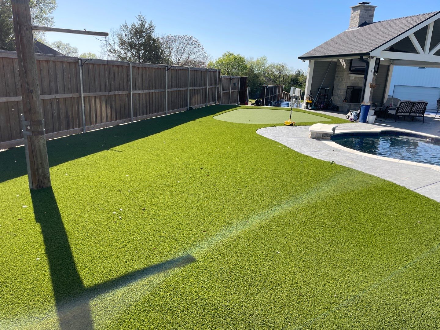 Project in Waxahachie by Turf Concepts