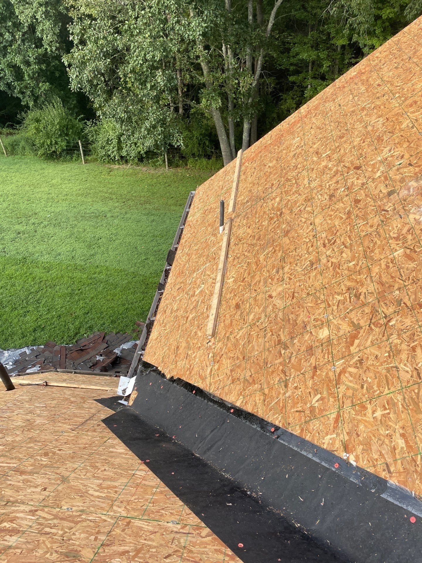 Residential Roofing Installation using GAF TImberline HDZ Hickory by Rainstoppers Roofing
