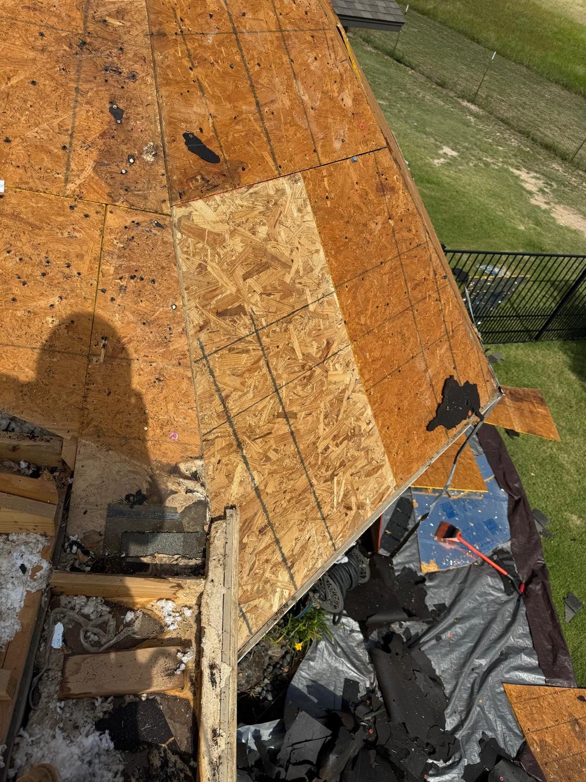 Project in Cleburne by Lonestar Roofing and Restoration LLC.