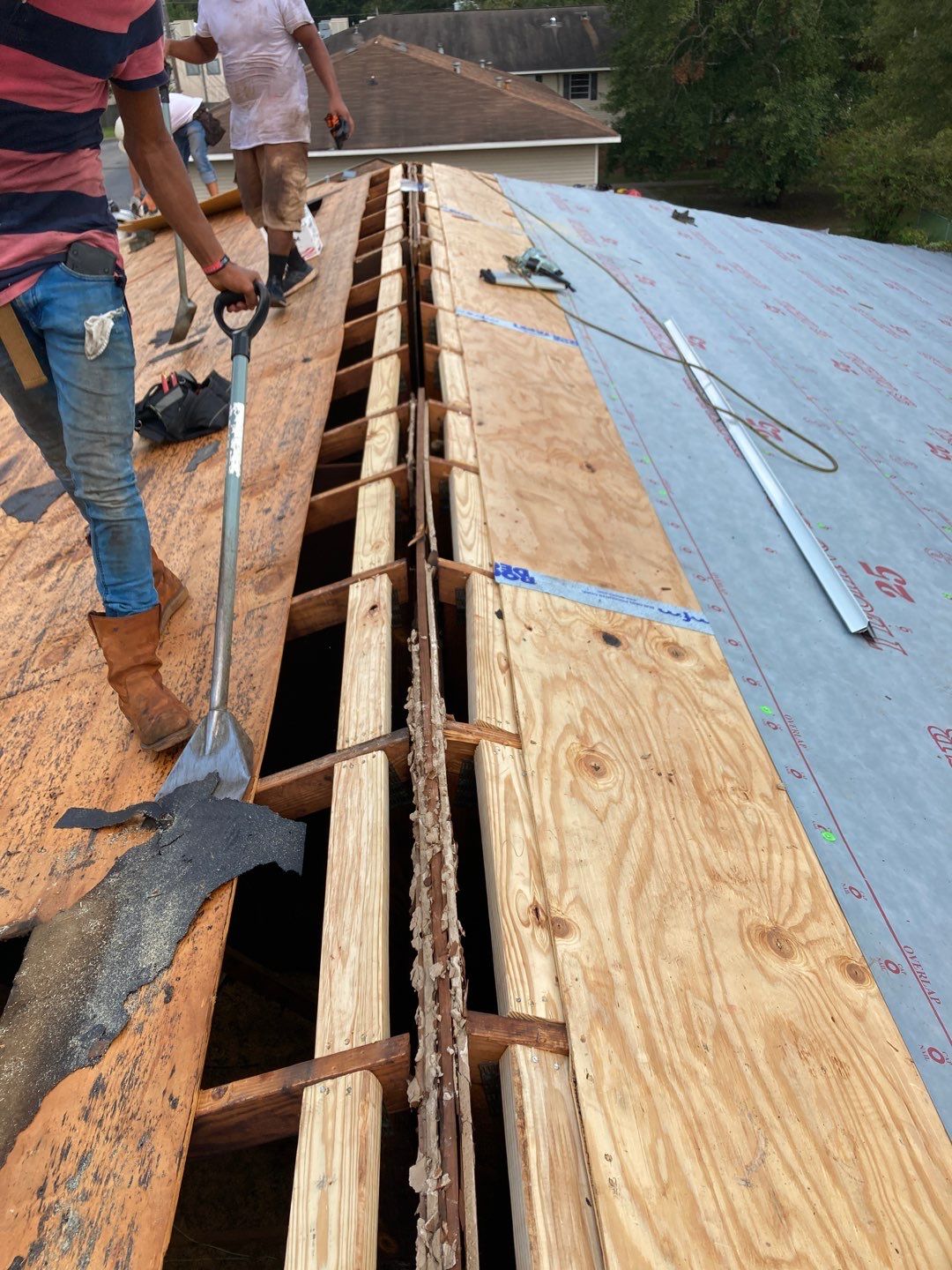 Residential Roofing Repair using Roof Replacement by American Roofing & Construction LLC