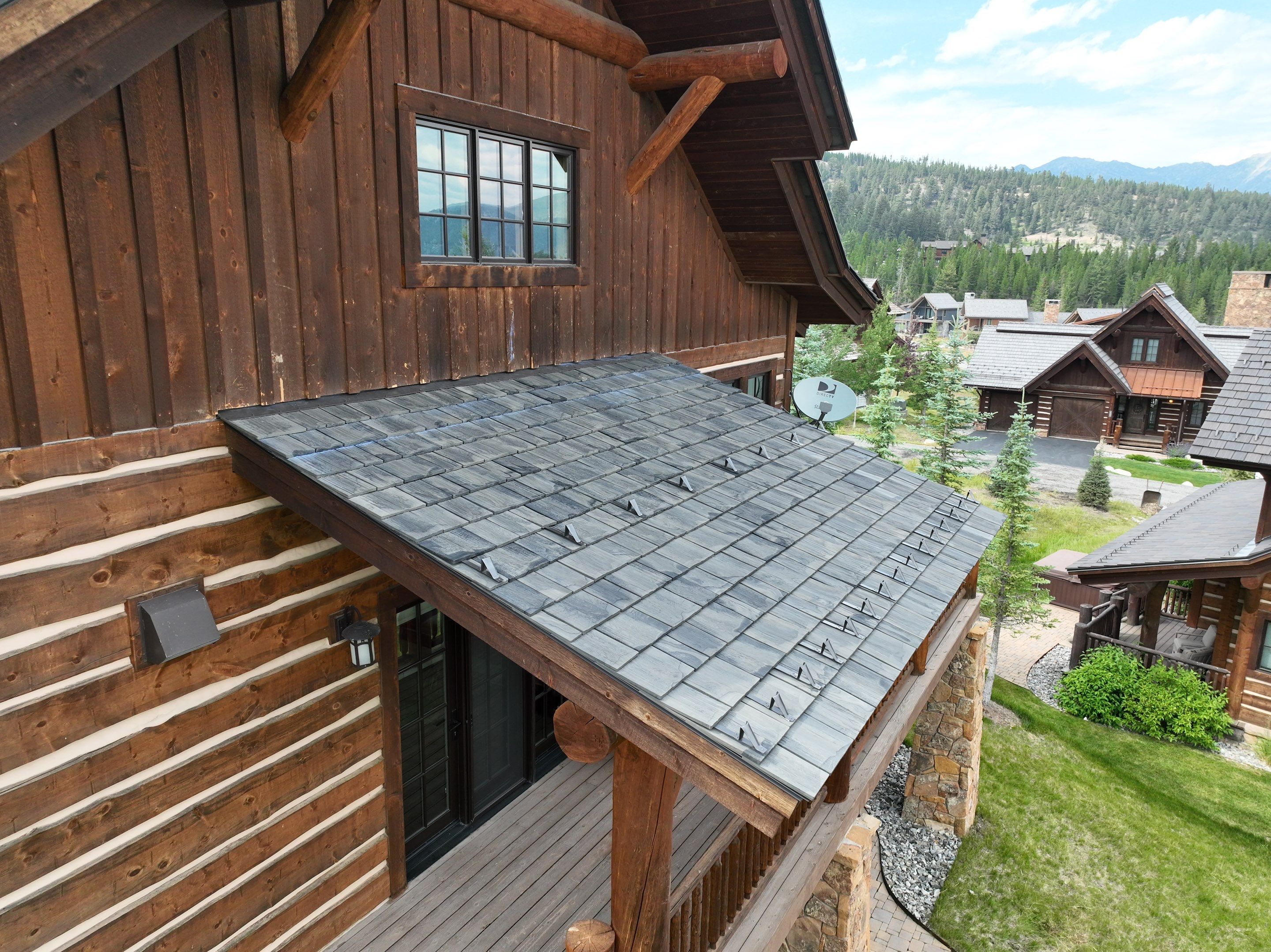 Brava Shake - Canyon Gray  by Montana Roofing Solutions