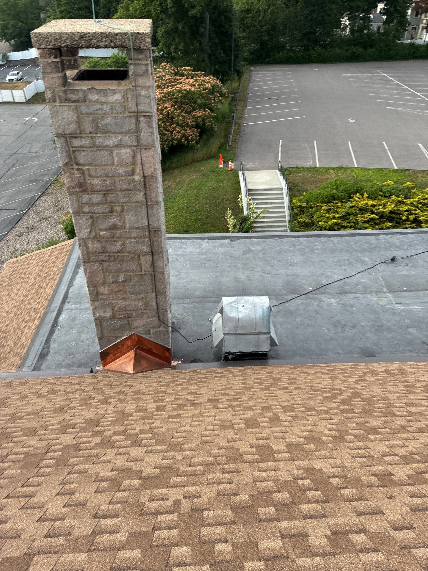 St. Pius Church - Commercial Roof Restoration by Rinaldi Roofing