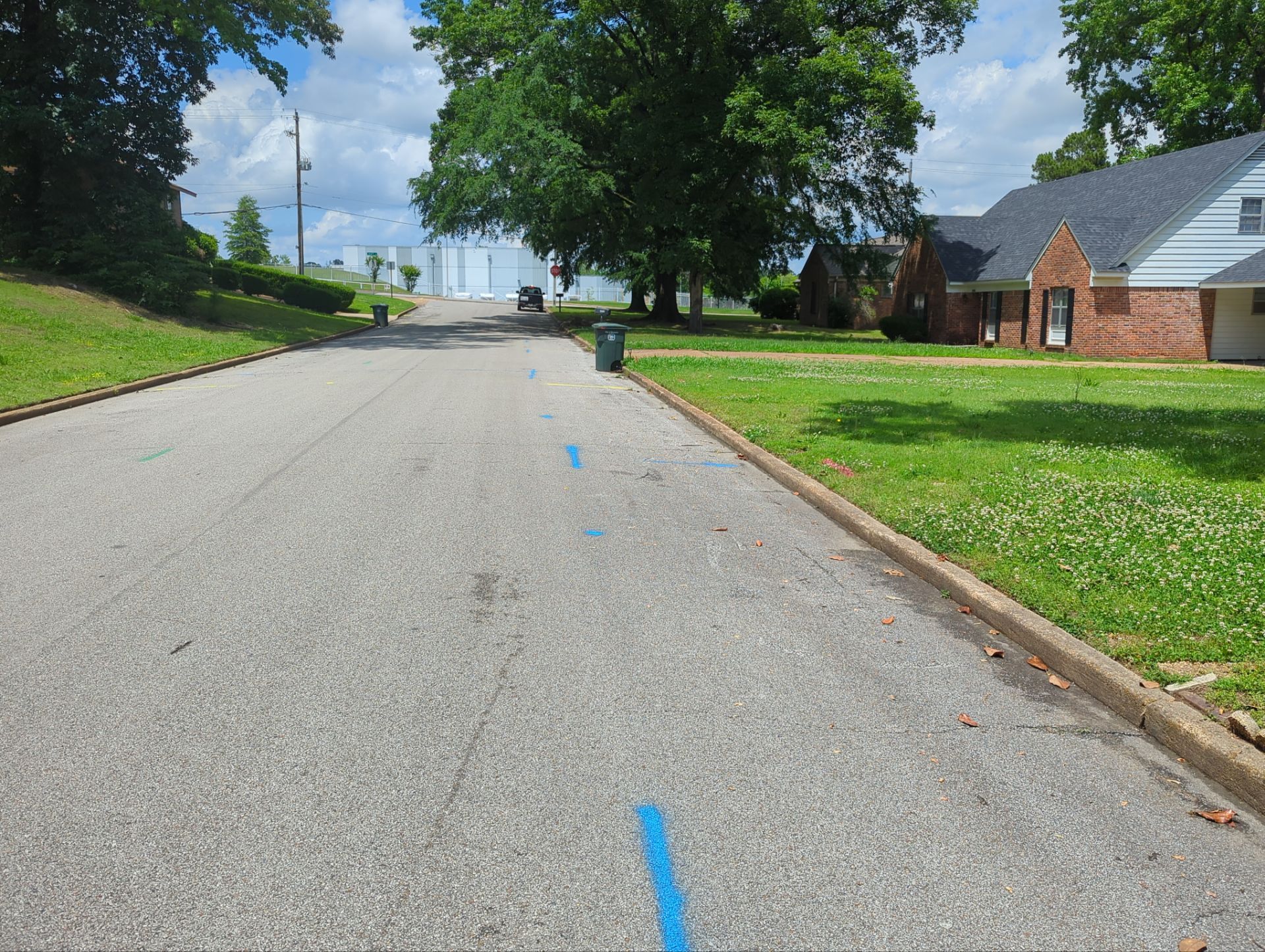 Utility R.O.W Locate for Survey and Design project by Alsip Locating Service, LLC