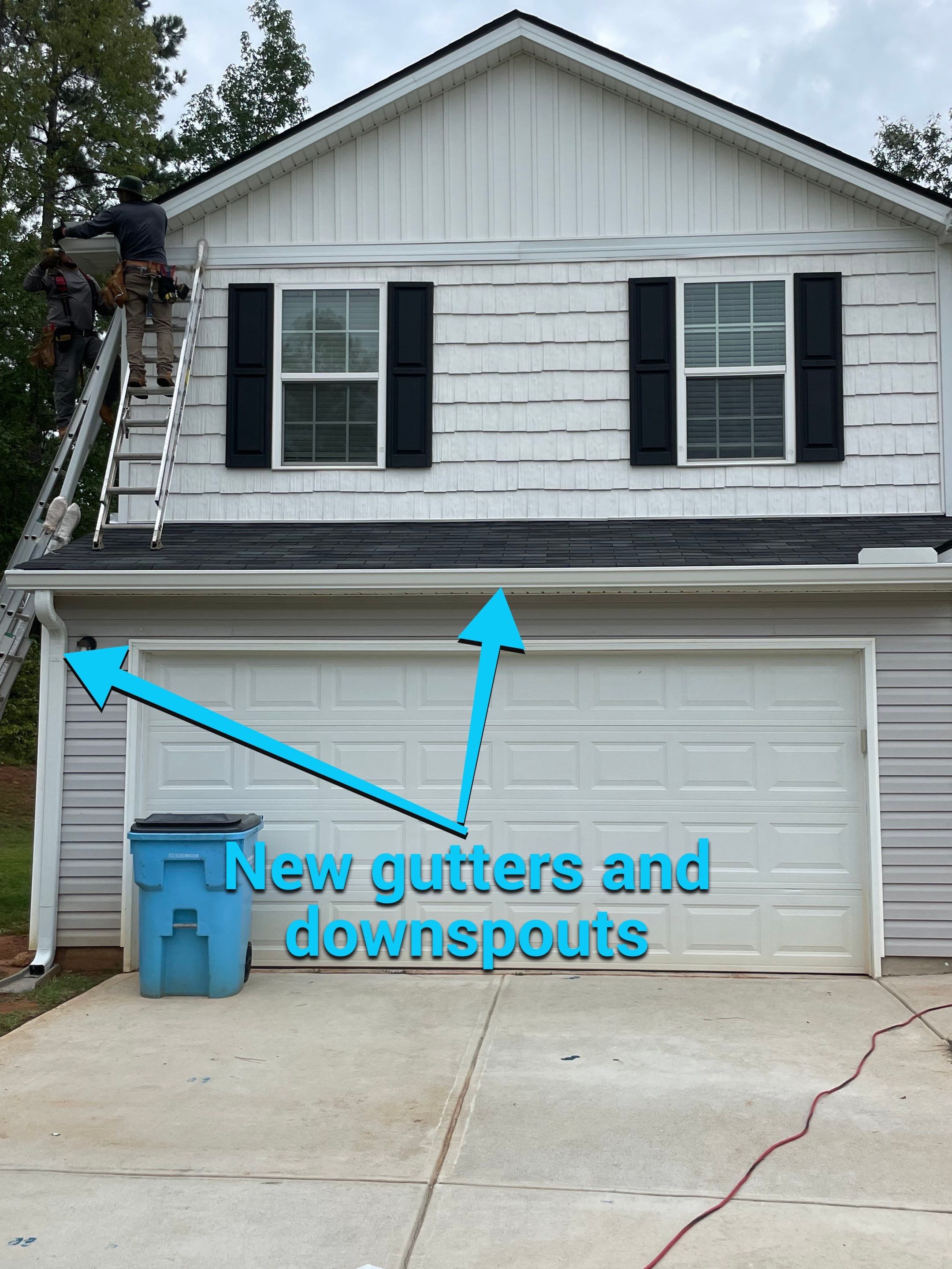 Gutters and Downspouts  by Deerfield Roofing LLC