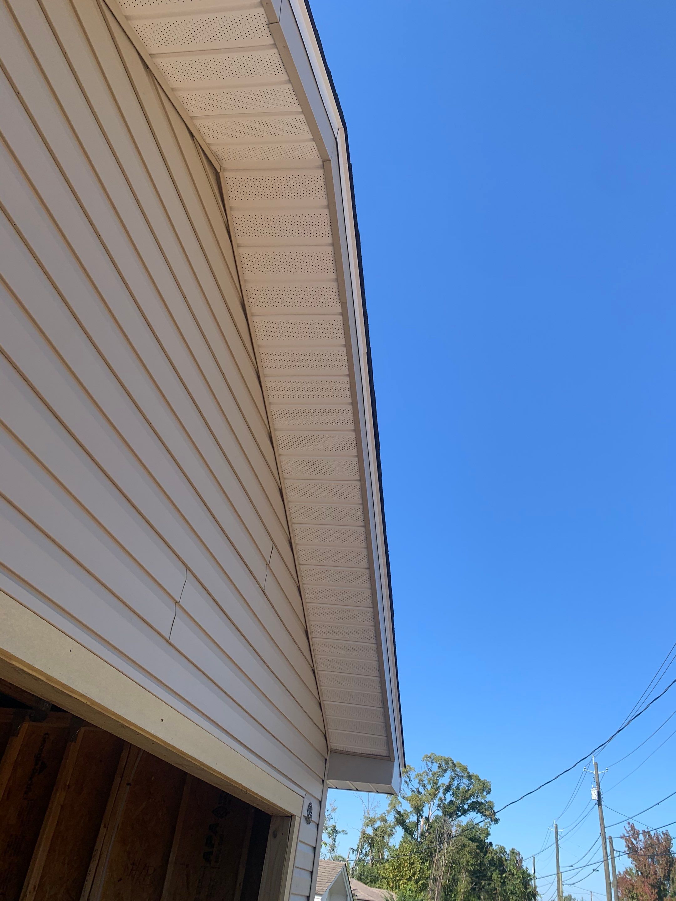 Soffit and Fascia Replacement and Gutter Installation using K-Style Gutters by Gutter Professors