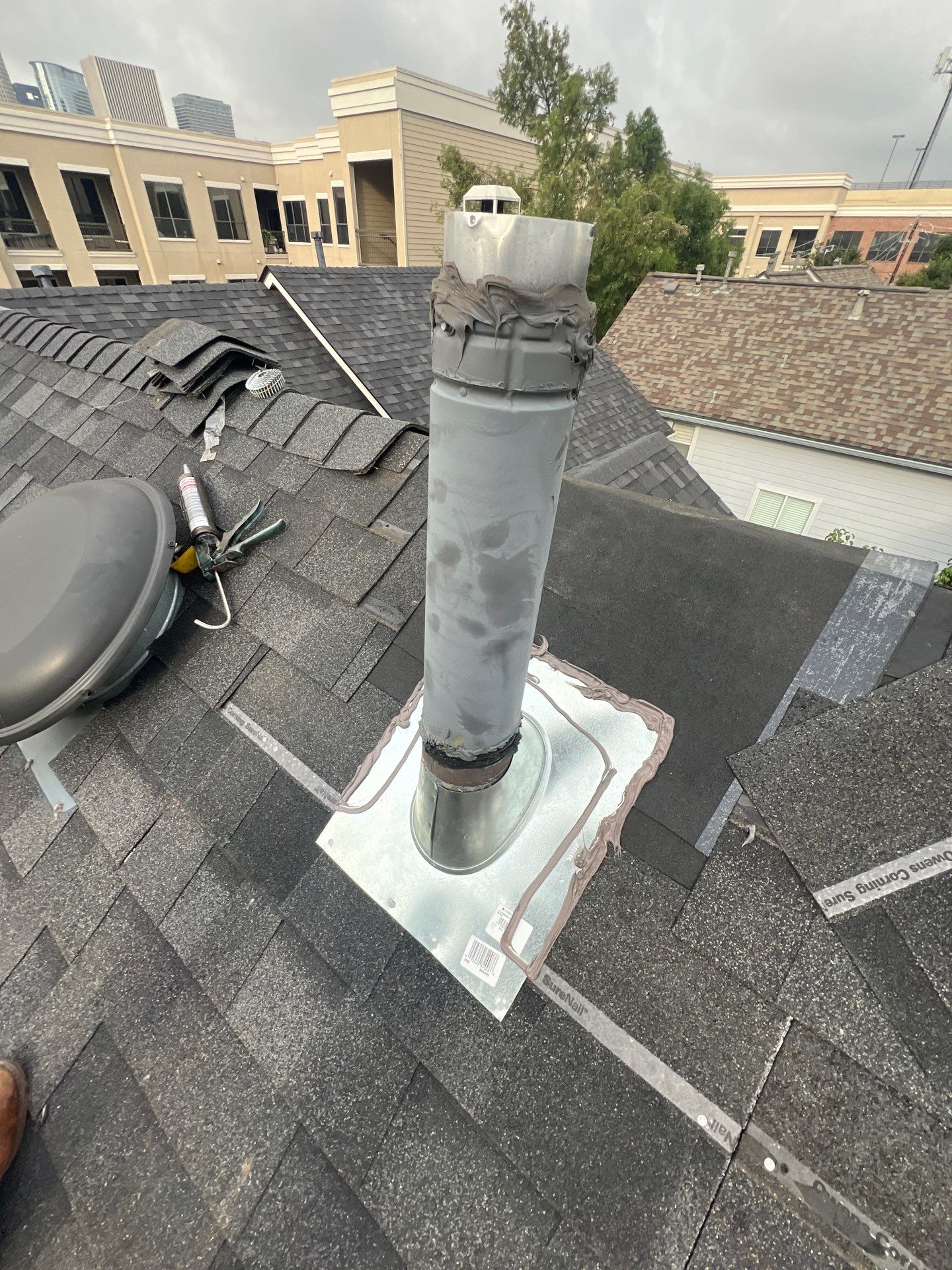 Residential Roofing Repair using Owen's Corning Duration (Lifetime) Shingles by Roof Repair Company