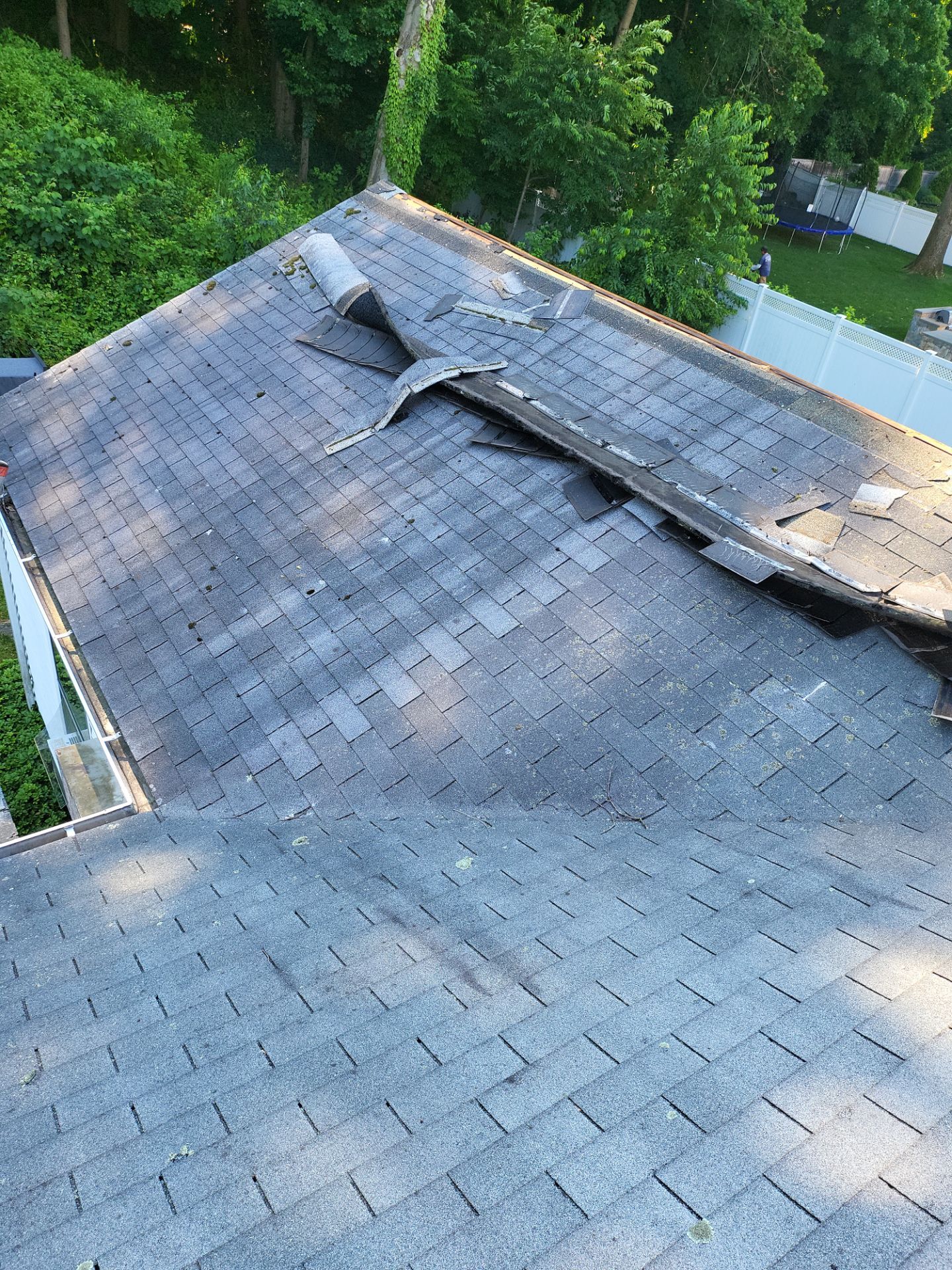 Residential Roofing Installation using Owens Corning TruDefinition Duration AR - Estate Gray by A Plus Exterior