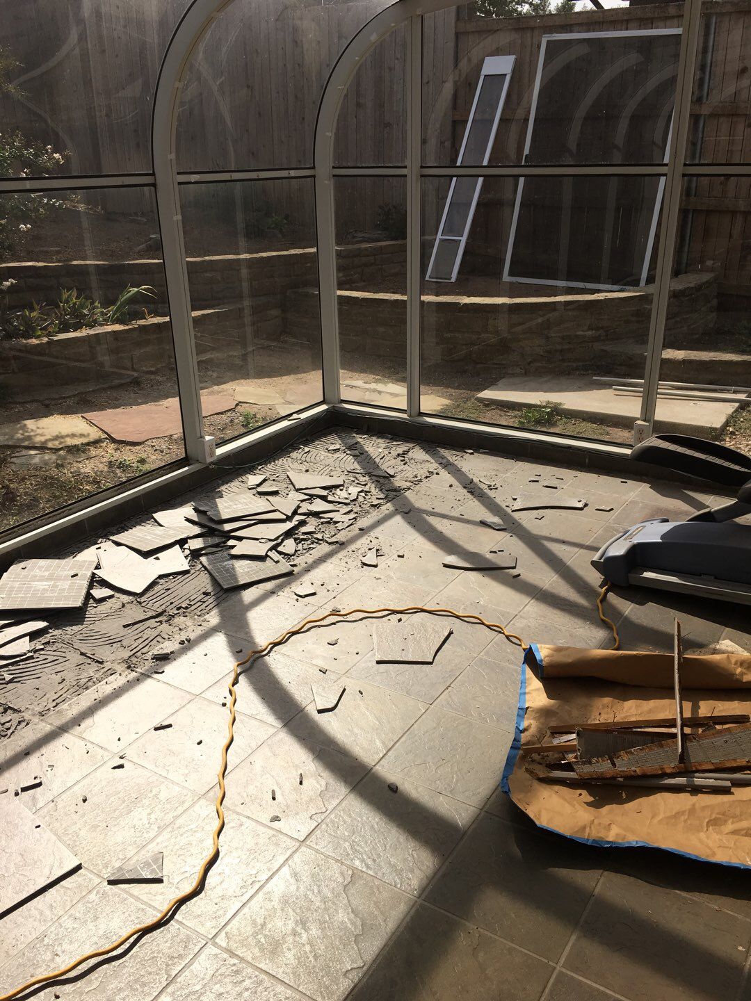 Enclosed Patio Remodel by First Out Roofing 