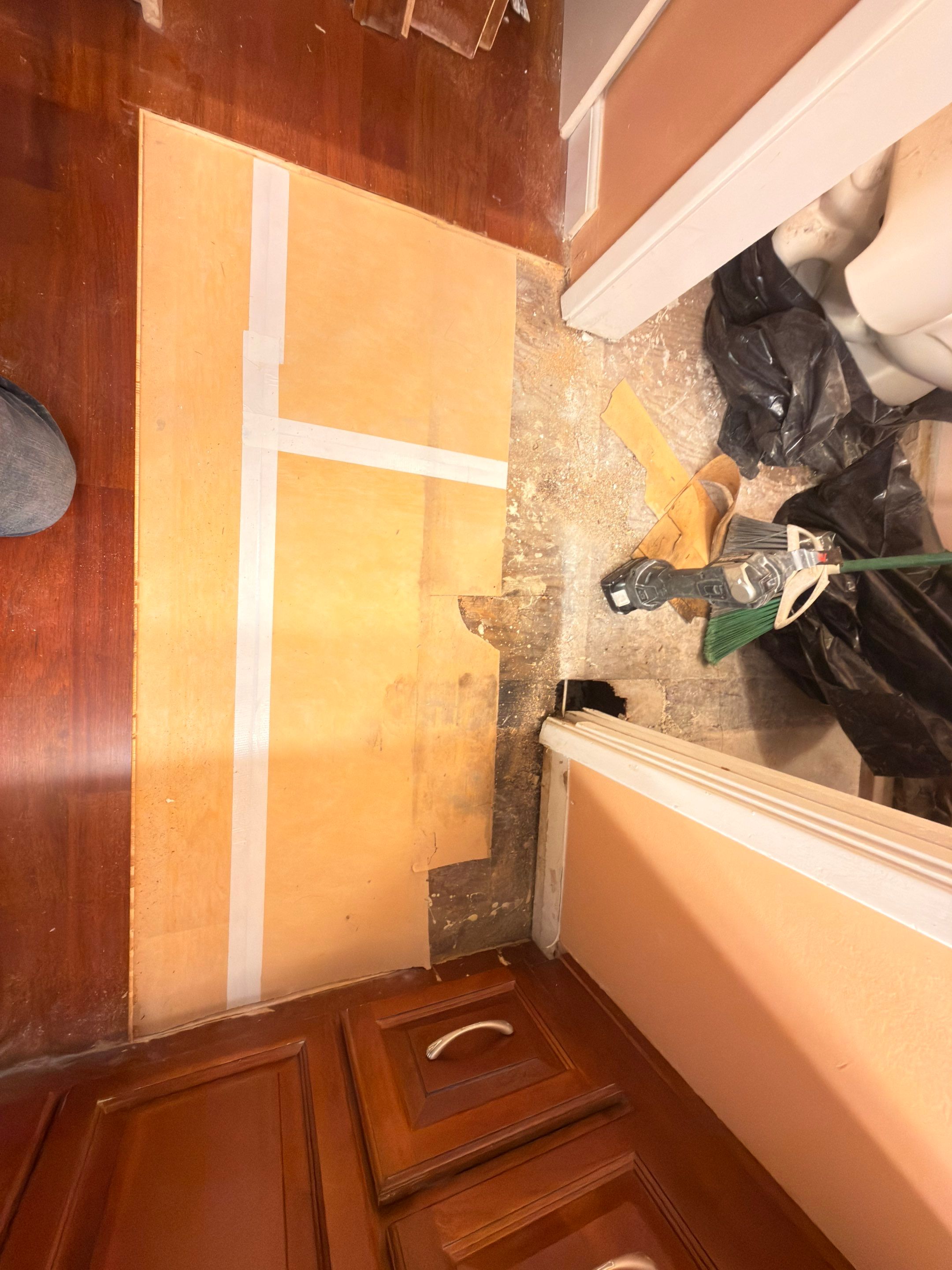 Shower Remodel due to Water Intrusion by Anza Builders, Inc. 