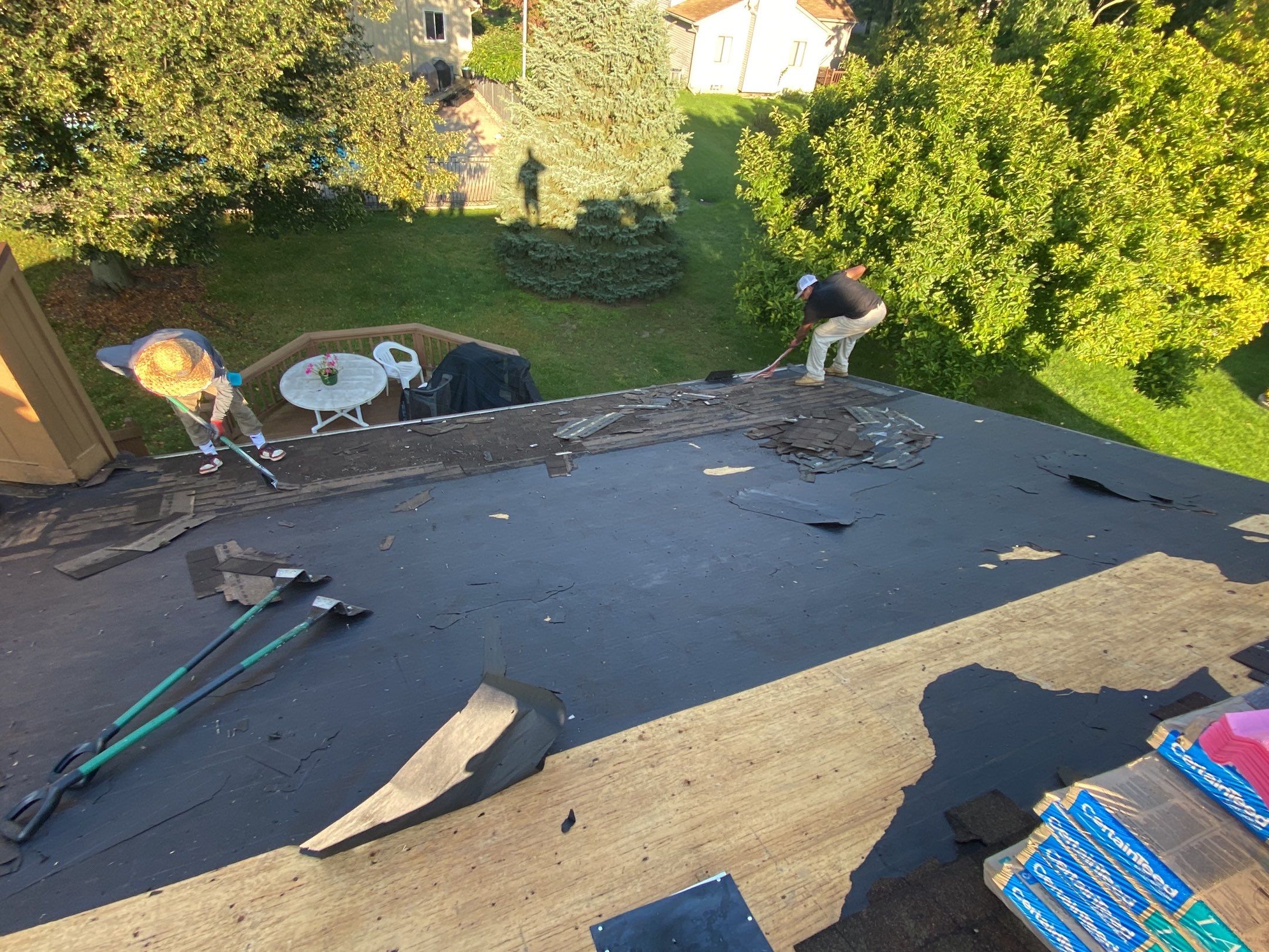 Roof Replacement using CertainTeed Landmark by 180 Contractors