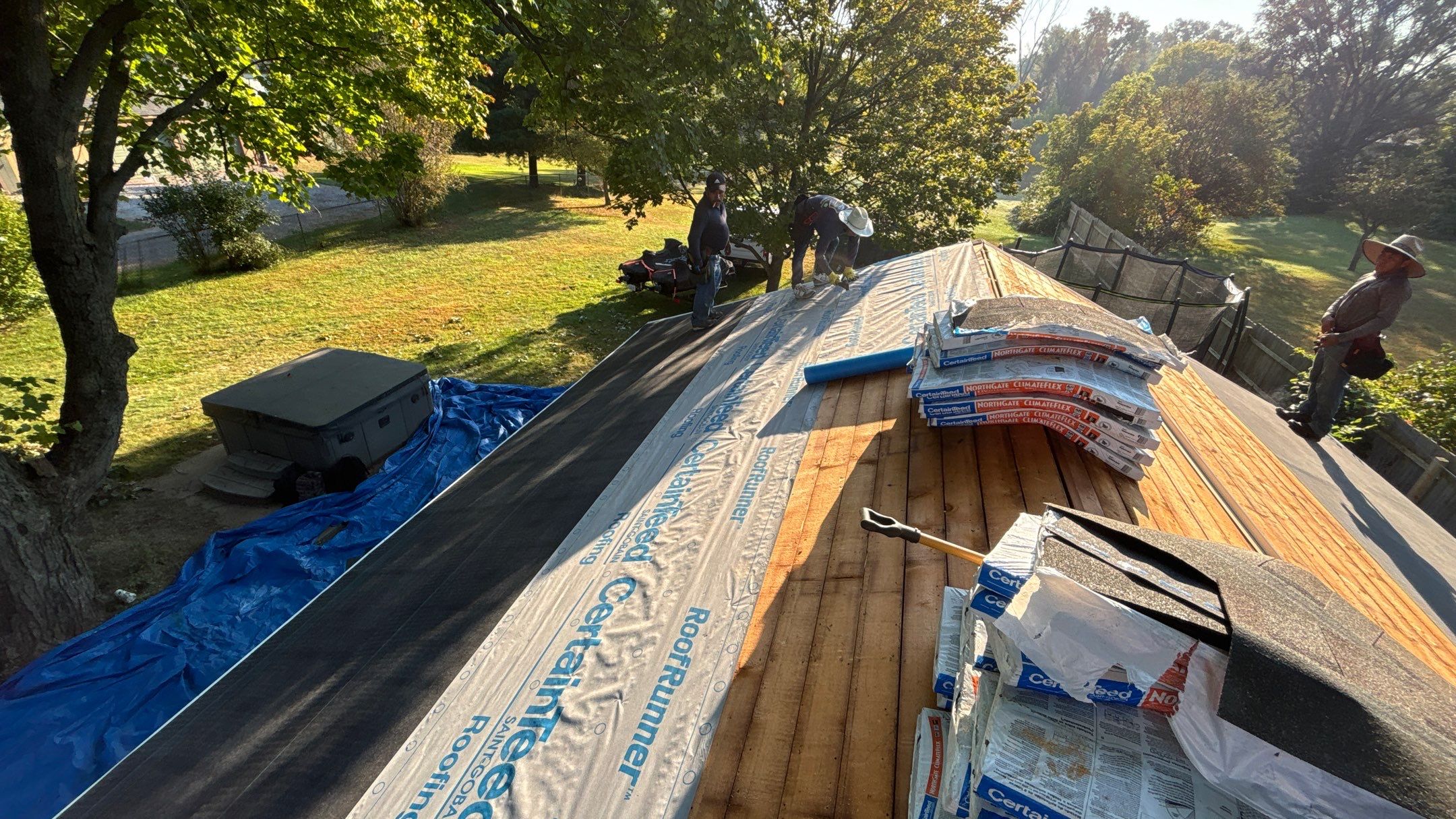 Roof Replacement using CertainTeed Northgate by 180 Contractors