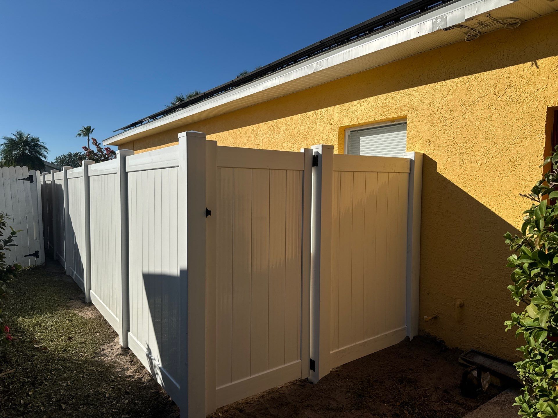 Vinyl Fence Installation using 6Ft White Vinyl Privacy Fence by Asap fence and gates, LLC