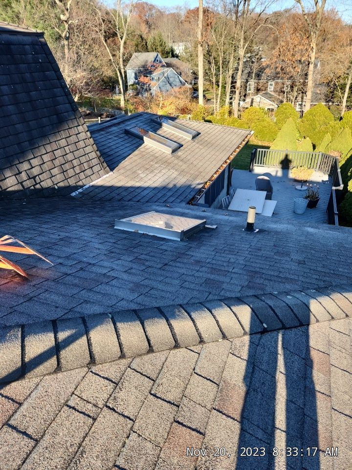 Residential Roofing Installation using Owens Corning TruDefinition Onyx Black by A Plus Exterior