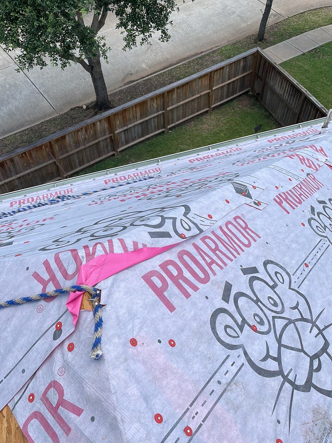 Residential Roofing Installation using Owen's Corning Duration (Lifetime) Shingles by Roof Repair Company