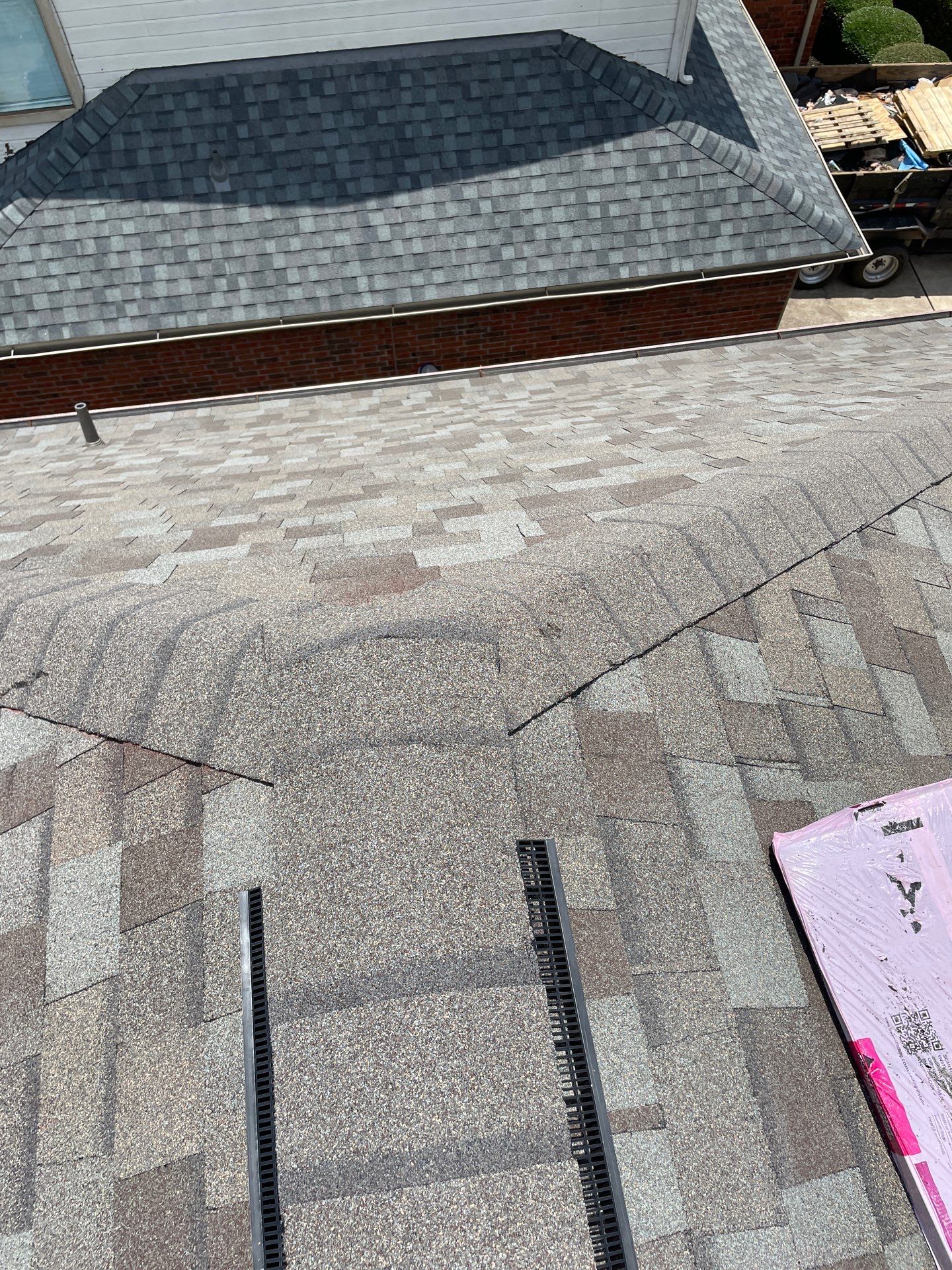 Residential Roofing Installation using Owen's Corning Duration (Lifetime) Shingles by Roof Repair Company