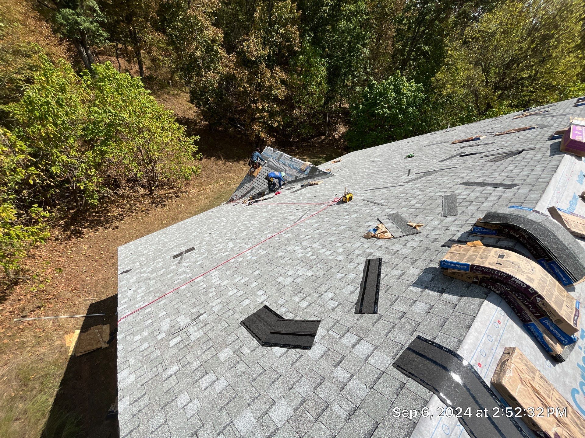 Residential Roofing Repair using Certainteed Landmark Pro Shingles by Fahey Roofing + Contracting