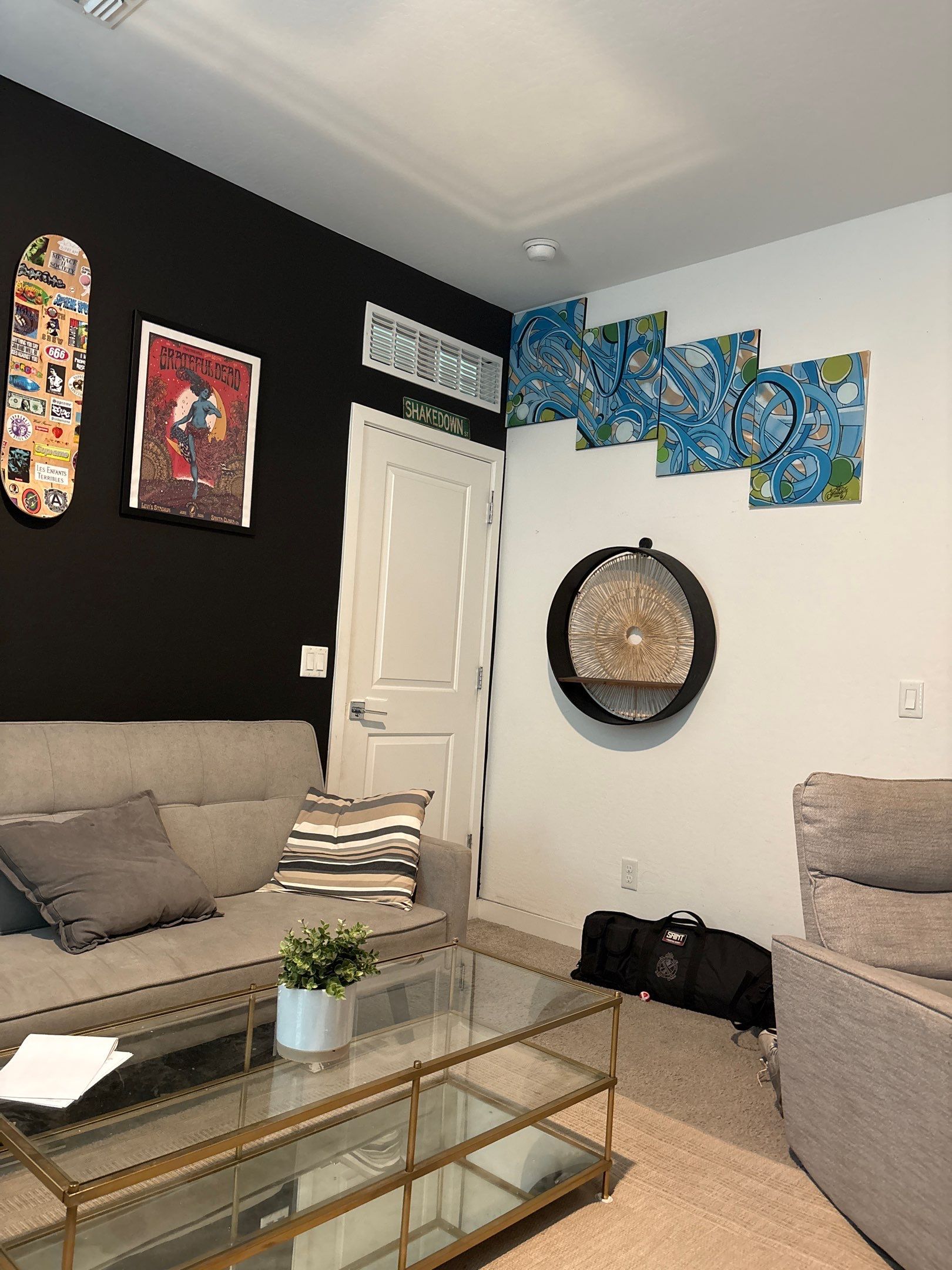 Modern Interior Renovation with Matte Black Accent Wall in Buckeye by CompanyCam Sales Demo