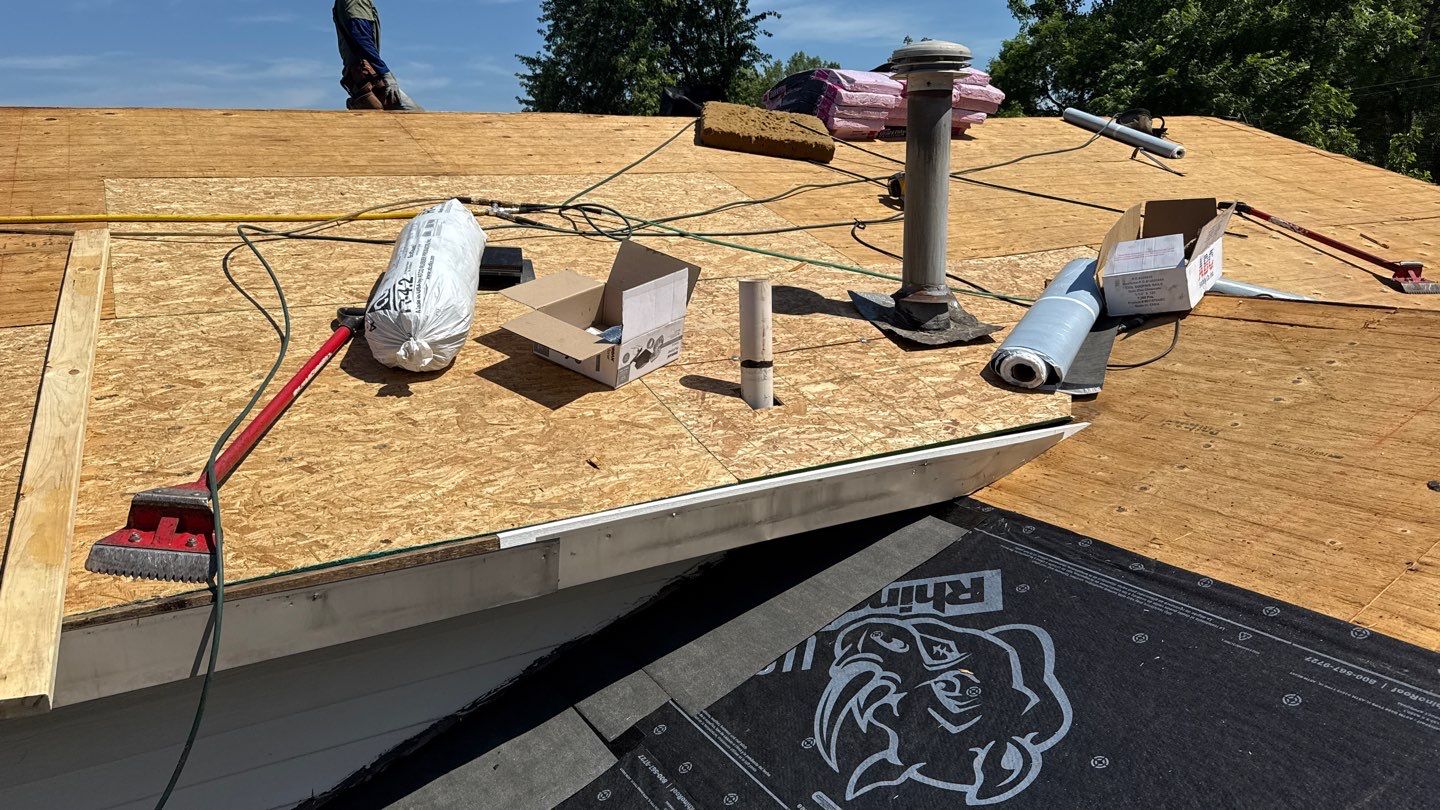 Roof Replacement using Owens Corning Brownwood by 180 Contractors