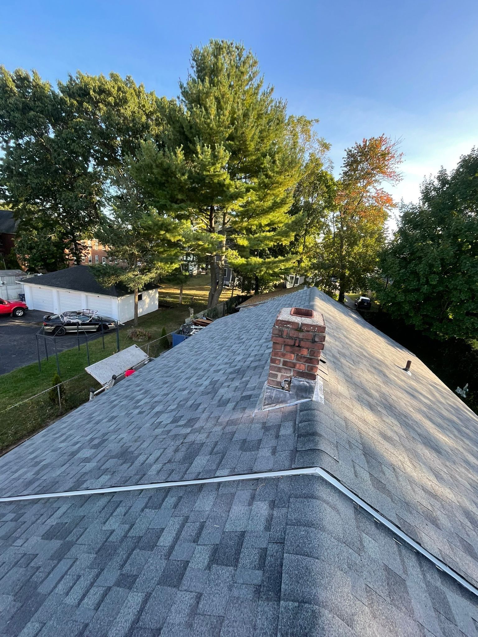 Residential Roofing Installation using Owens Corning TruDefinition Duration - Estate Gray by A Plus Exterior