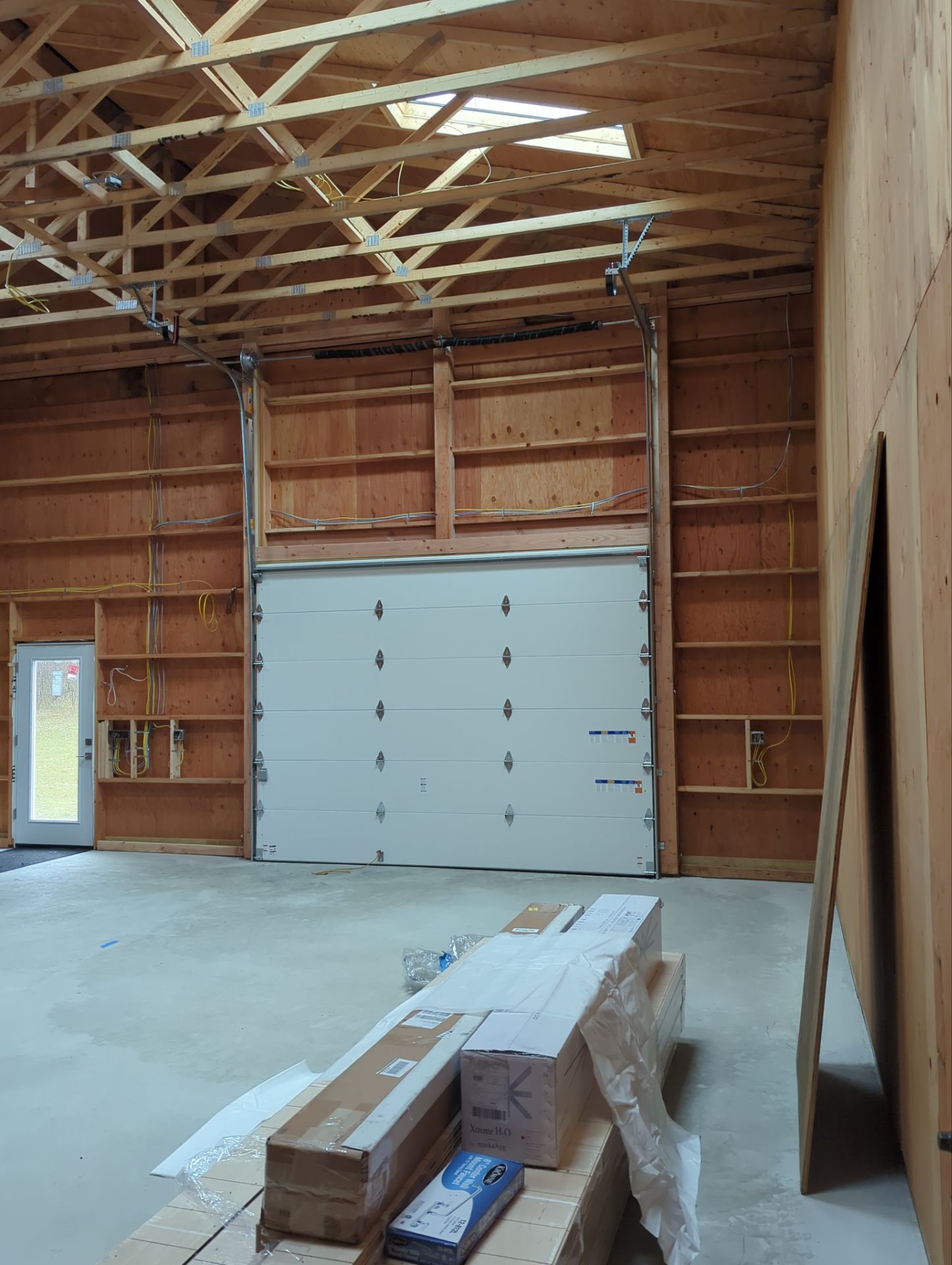 Open Cell Spray Foam to a Pole Barn by NYS Foam & Energy