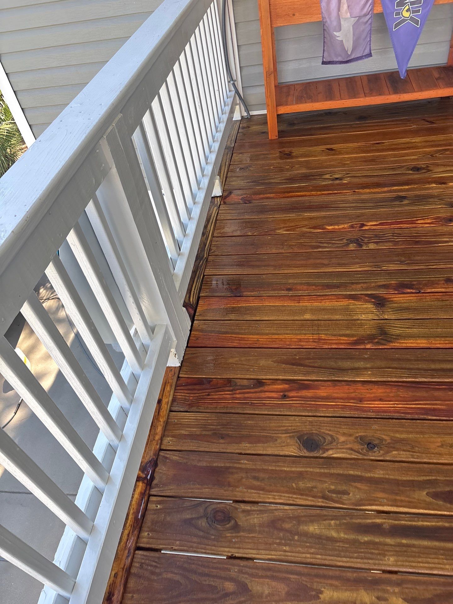 Deck using Wood Sealant by DuraSeal