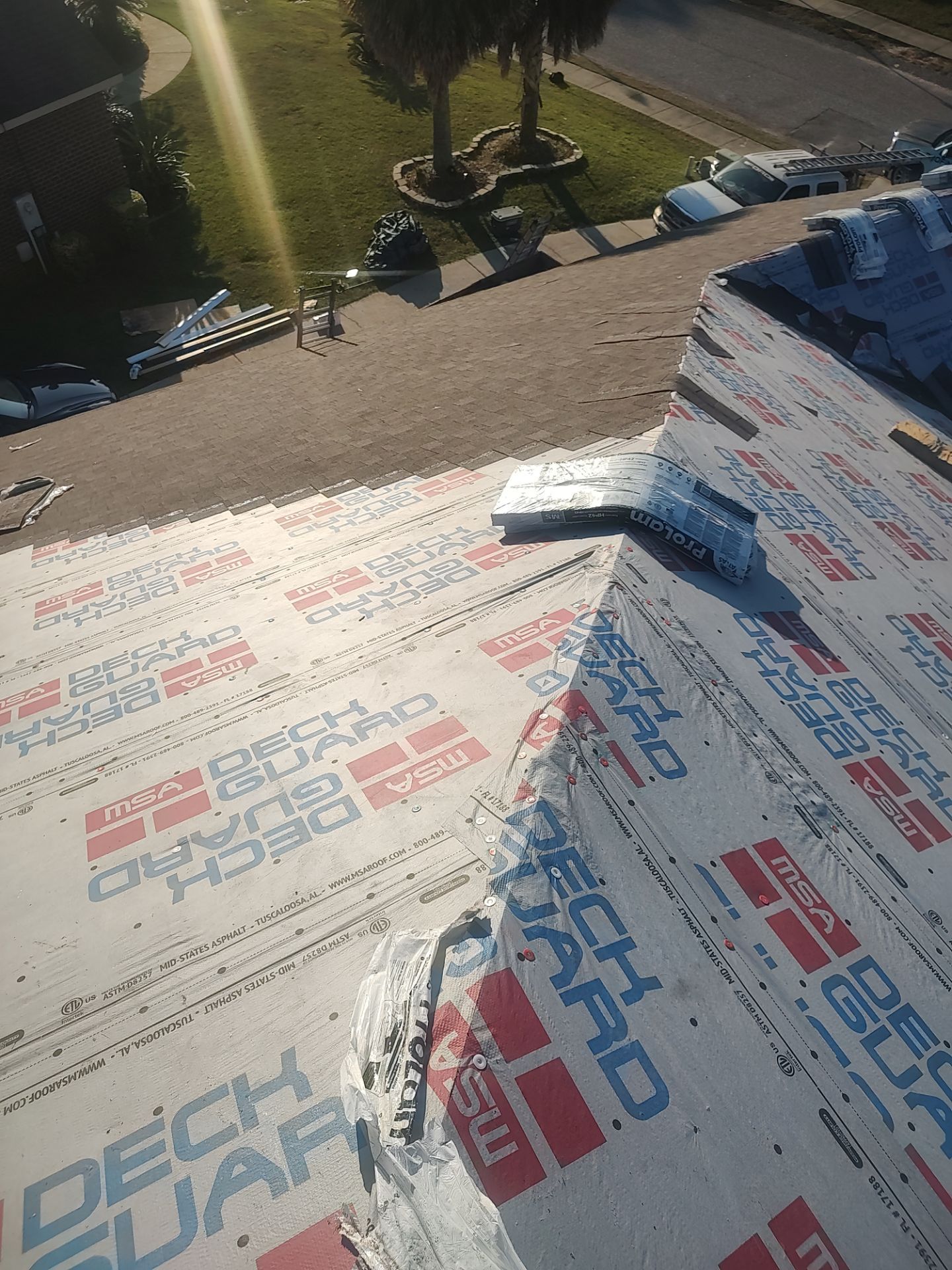 Residential Roof Replacement using ATLAS PROLAM WEATHER WOOD by Elite Roofing LLC